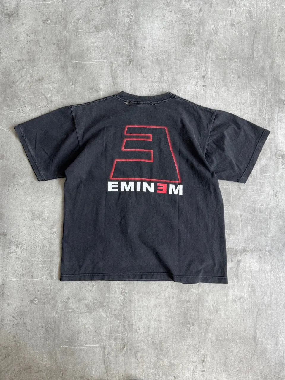 2002 Eminem The Eminem Show Distressed Tee