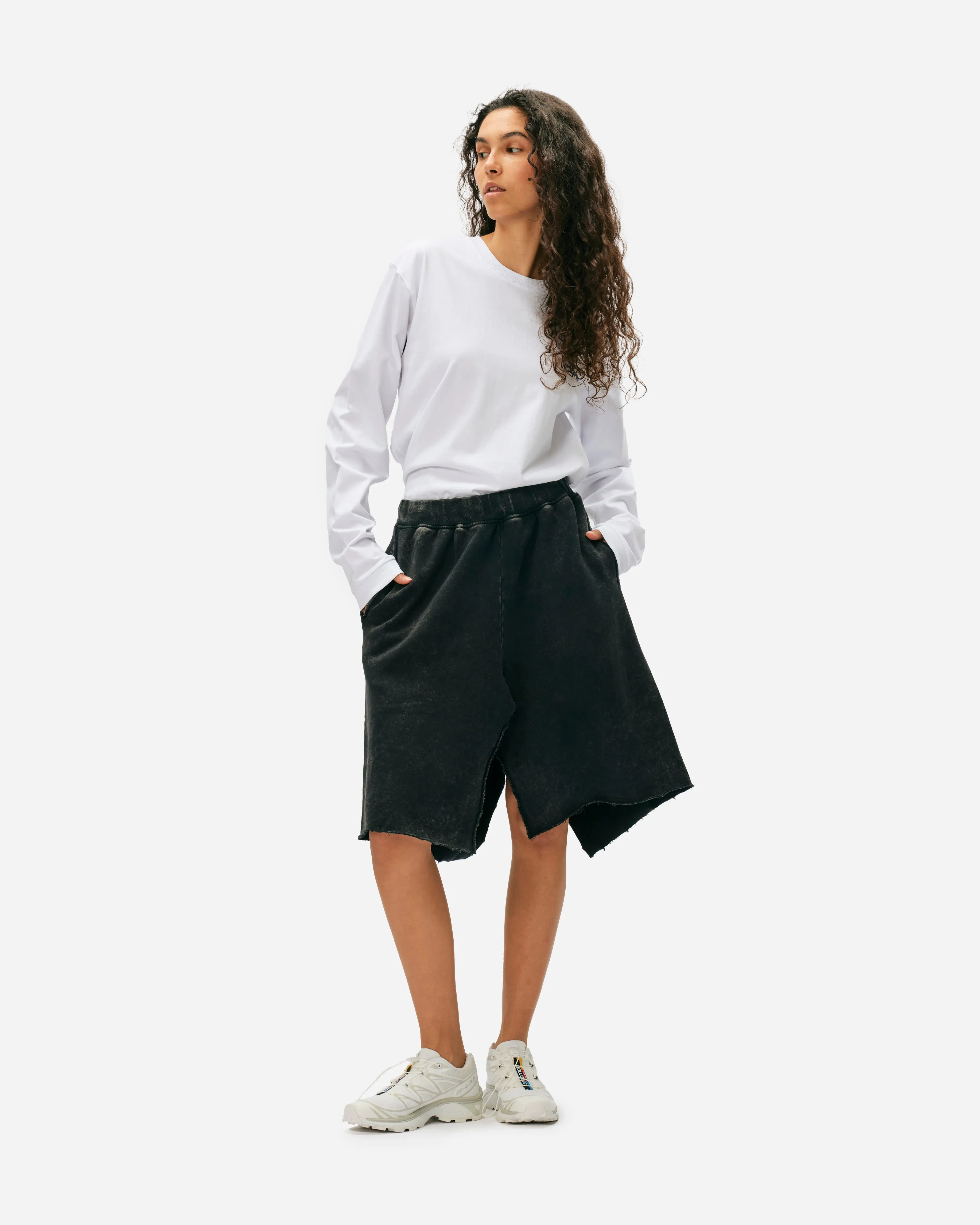 Acid Cut Off Sweatskirt