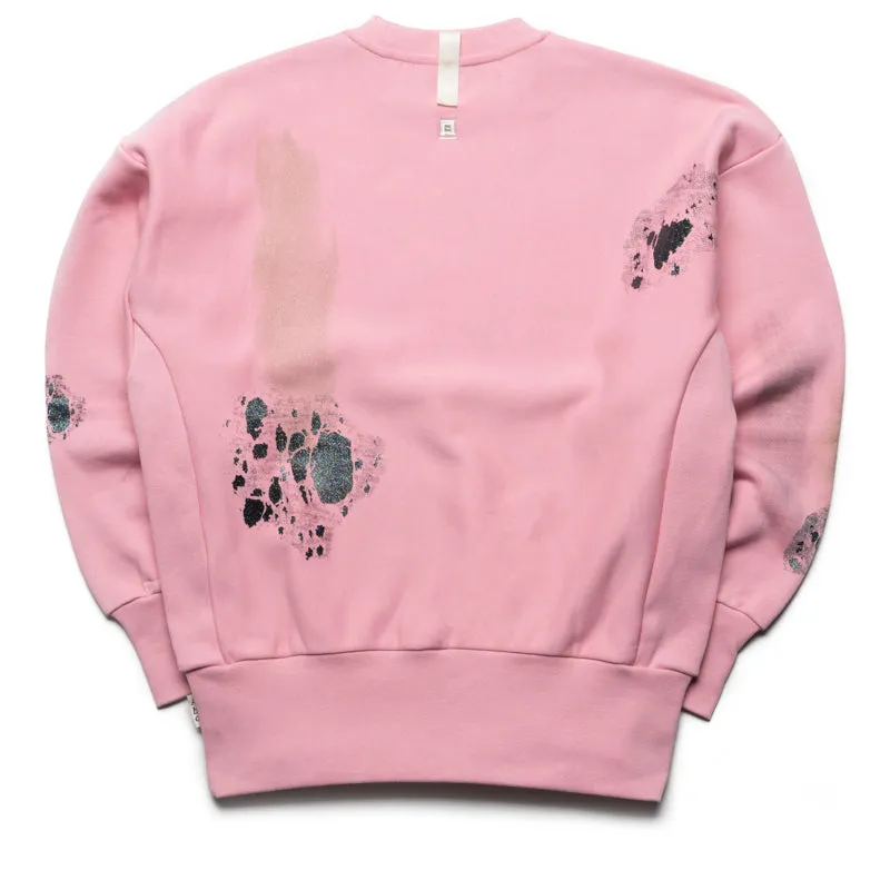 Advisory Board Crystals I Love Mankind But... Sweatshirt - Pink