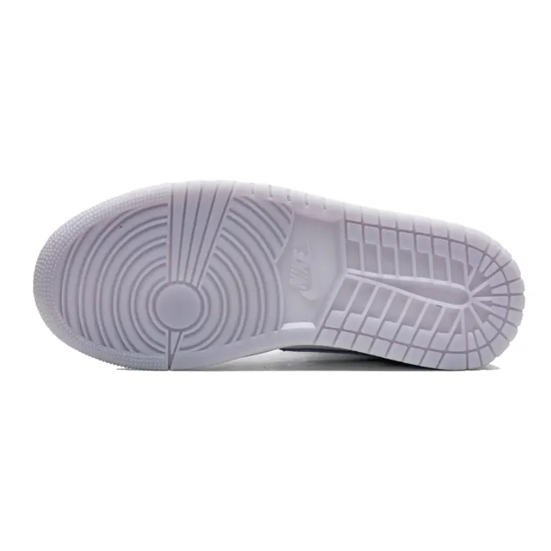 Air Jordan 1 Mid Wolf Grey Aluminium