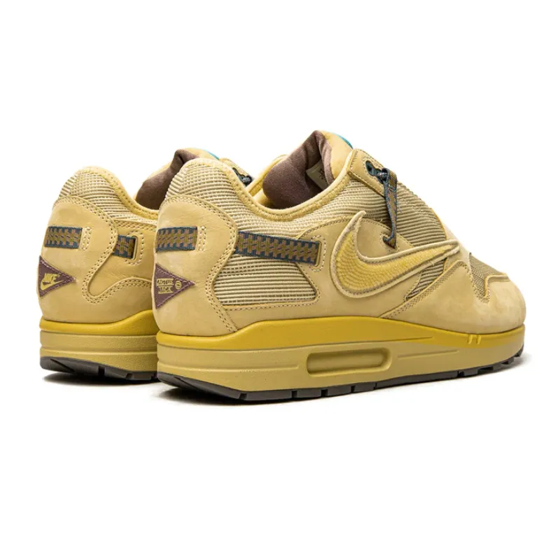 Air Max 1 Travis Scott Cactus Jack Saturn Gold