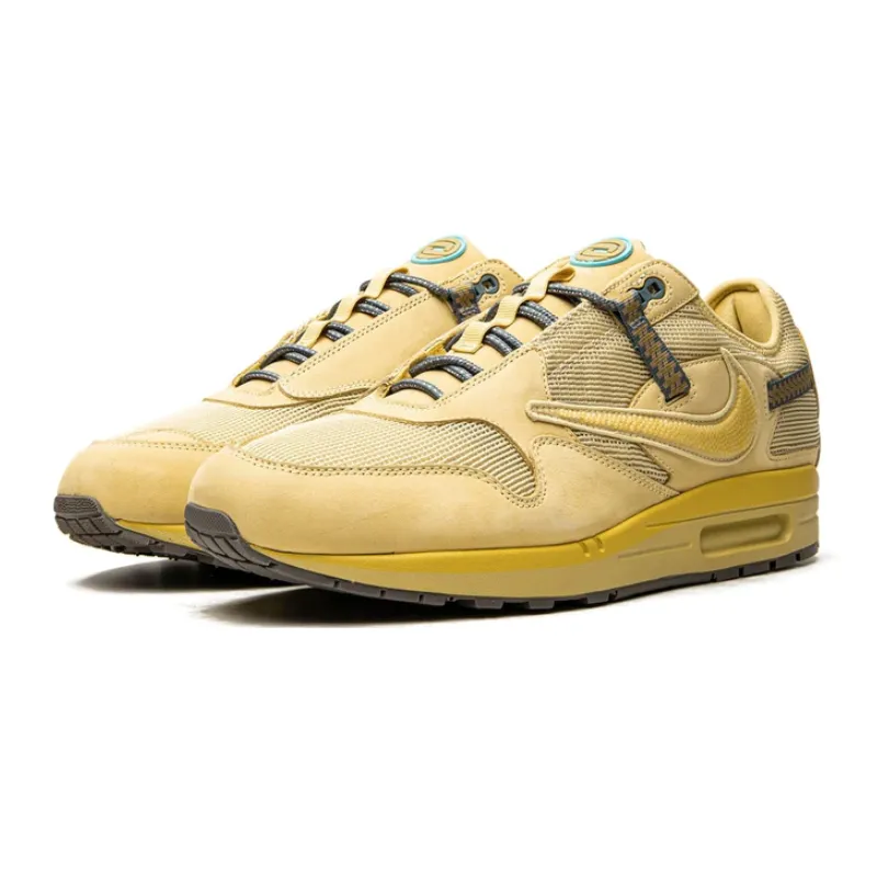 Air Max 1 Travis Scott Cactus Jack Saturn Gold