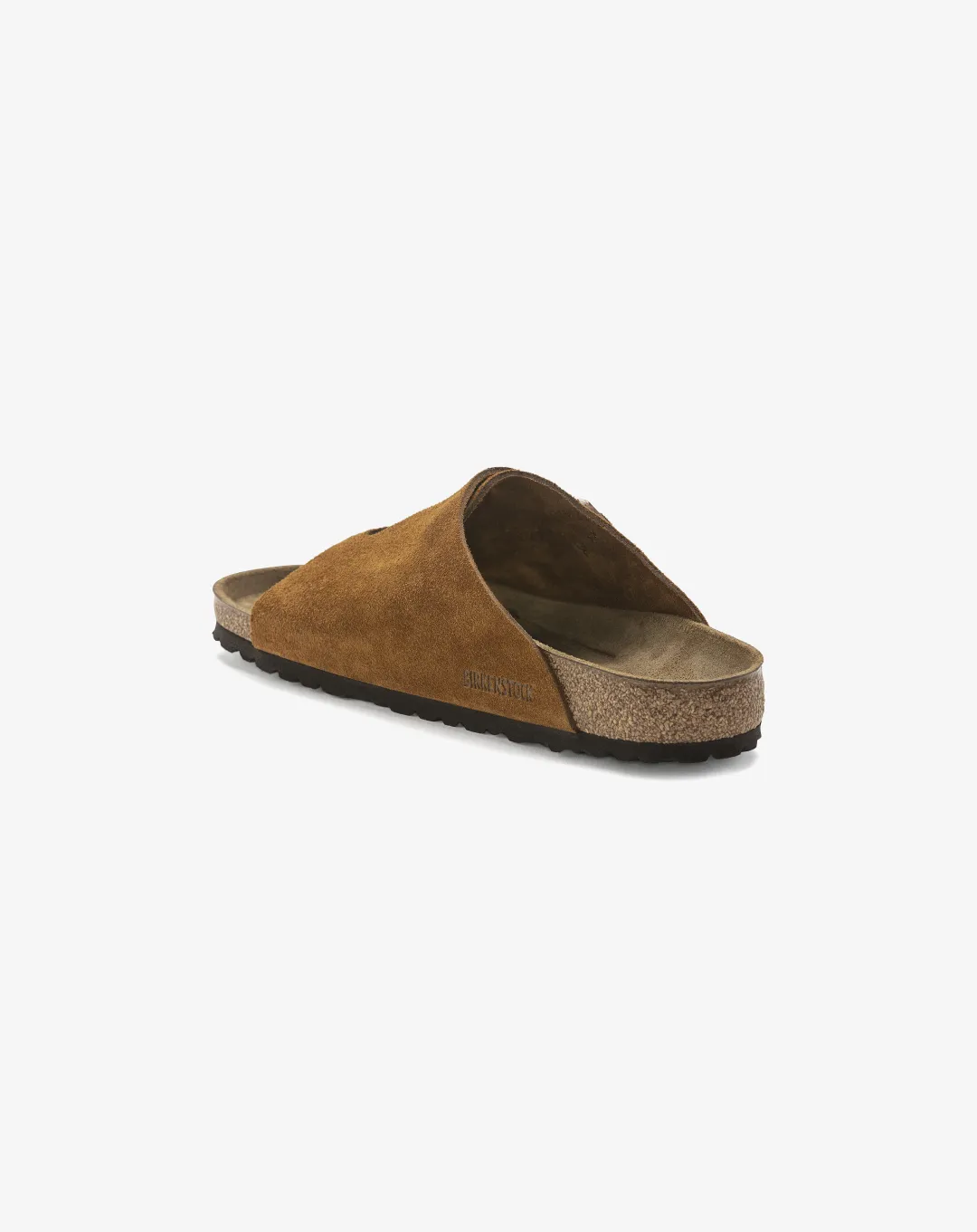 Birkenstock Zrich Suede Leather Sandal Brown