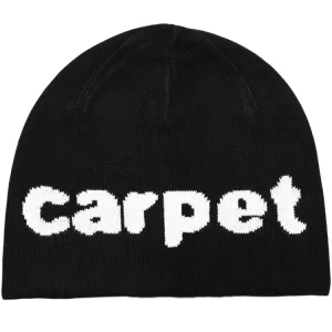 Carpet Reversible Beanie // Black/White