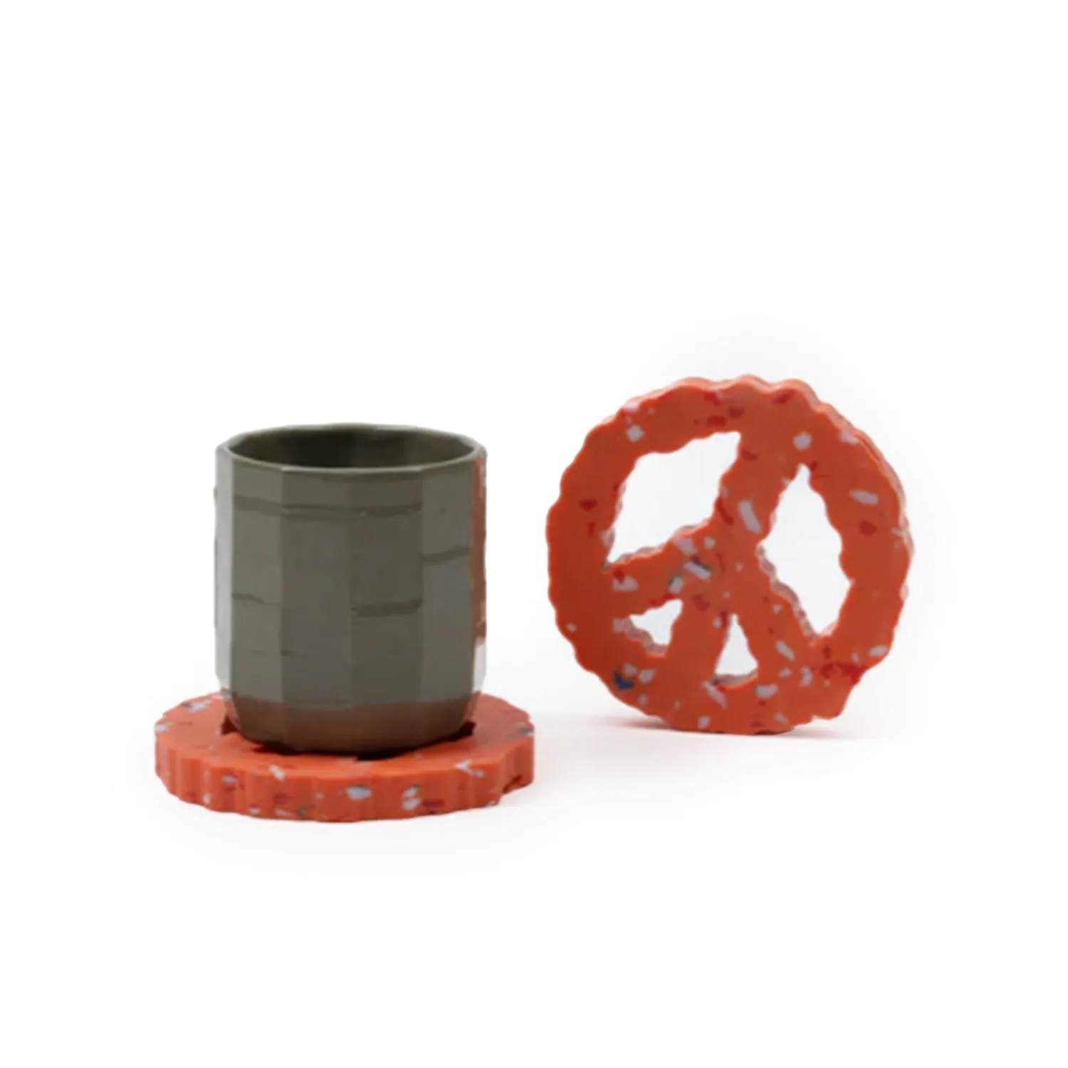 Clouded Peace Coaster Set Of 4