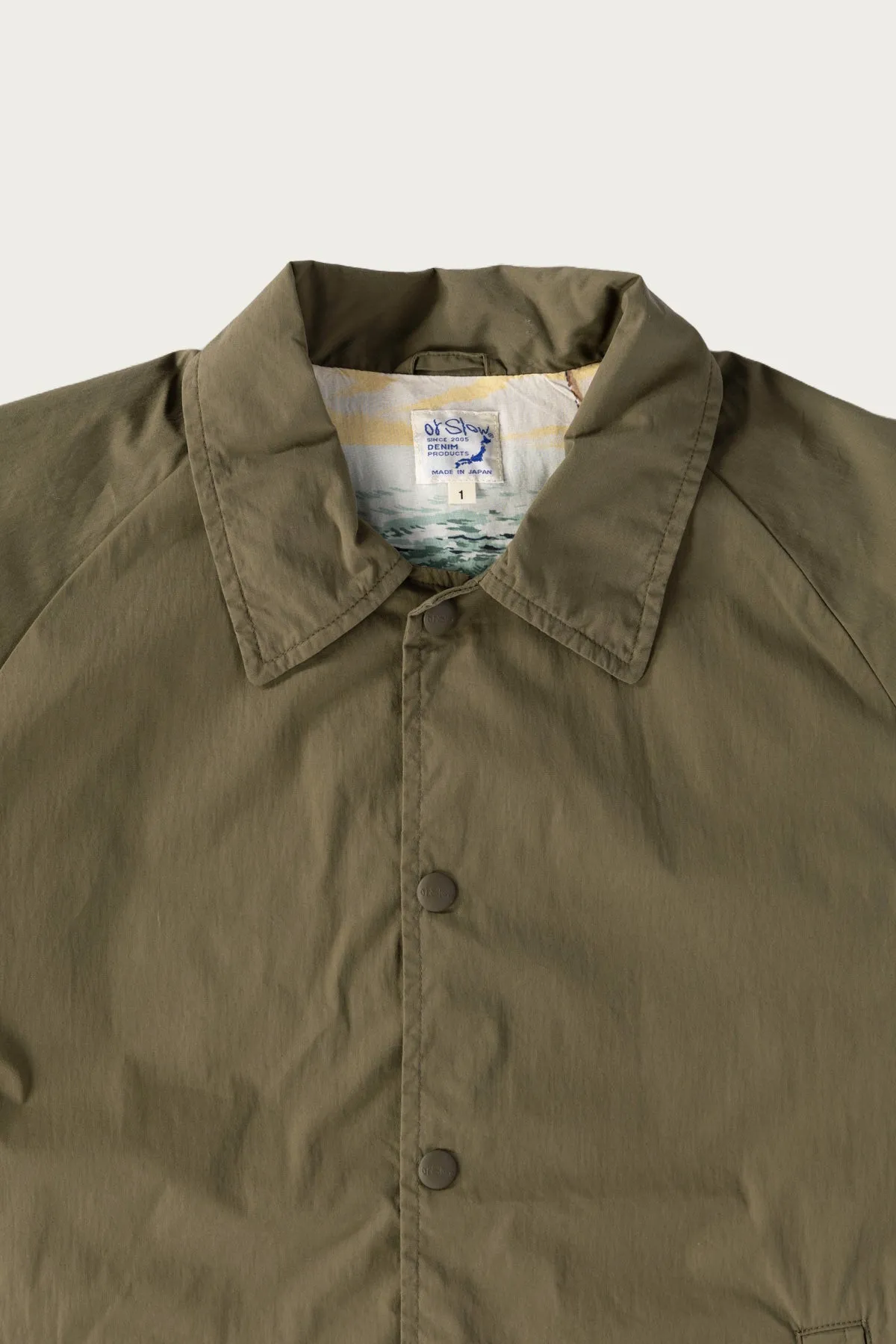 Coach Jacket - Army Green