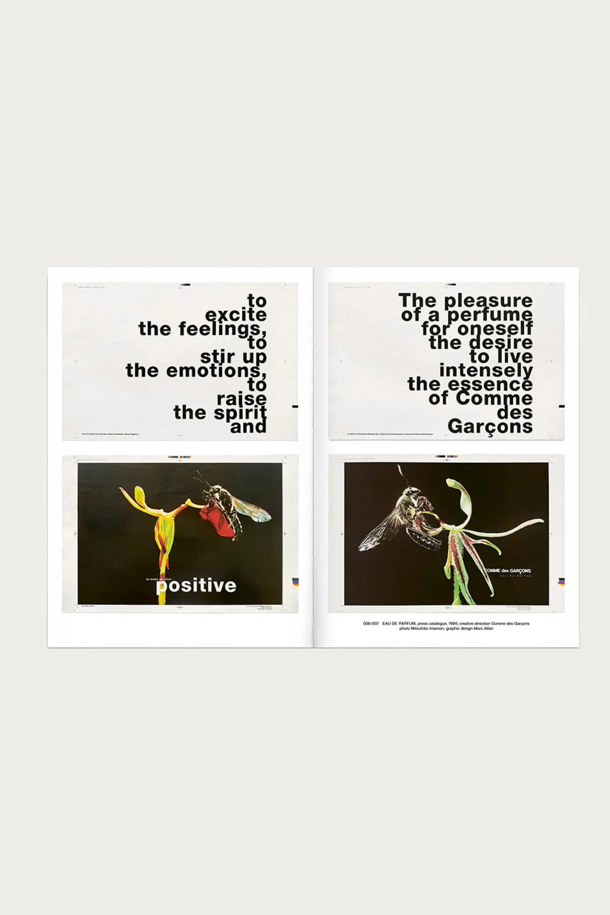 Comme des Garons PARFUMS - Book
