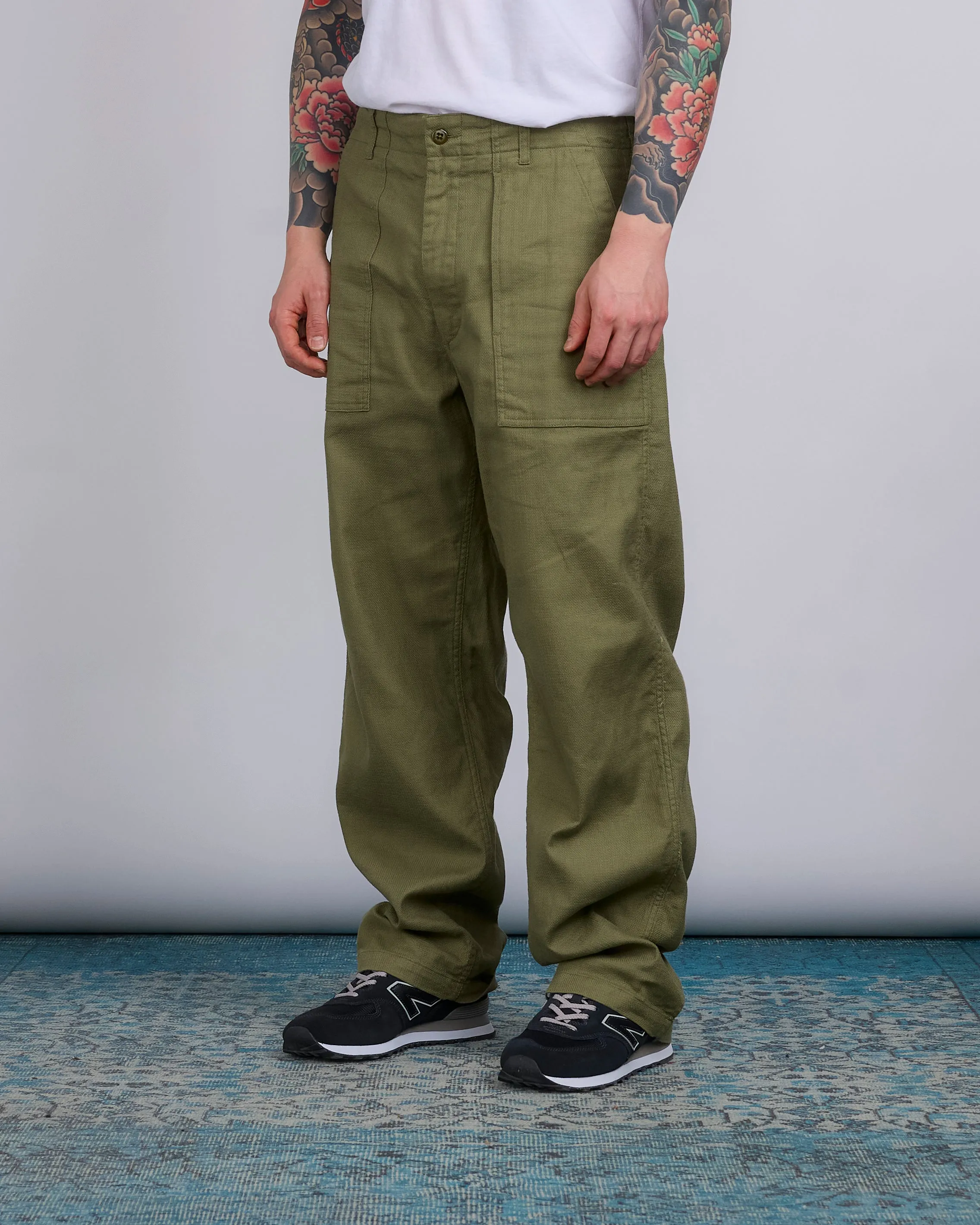 Engineered Garments Fatigue Pant CL Java Cloth Olive