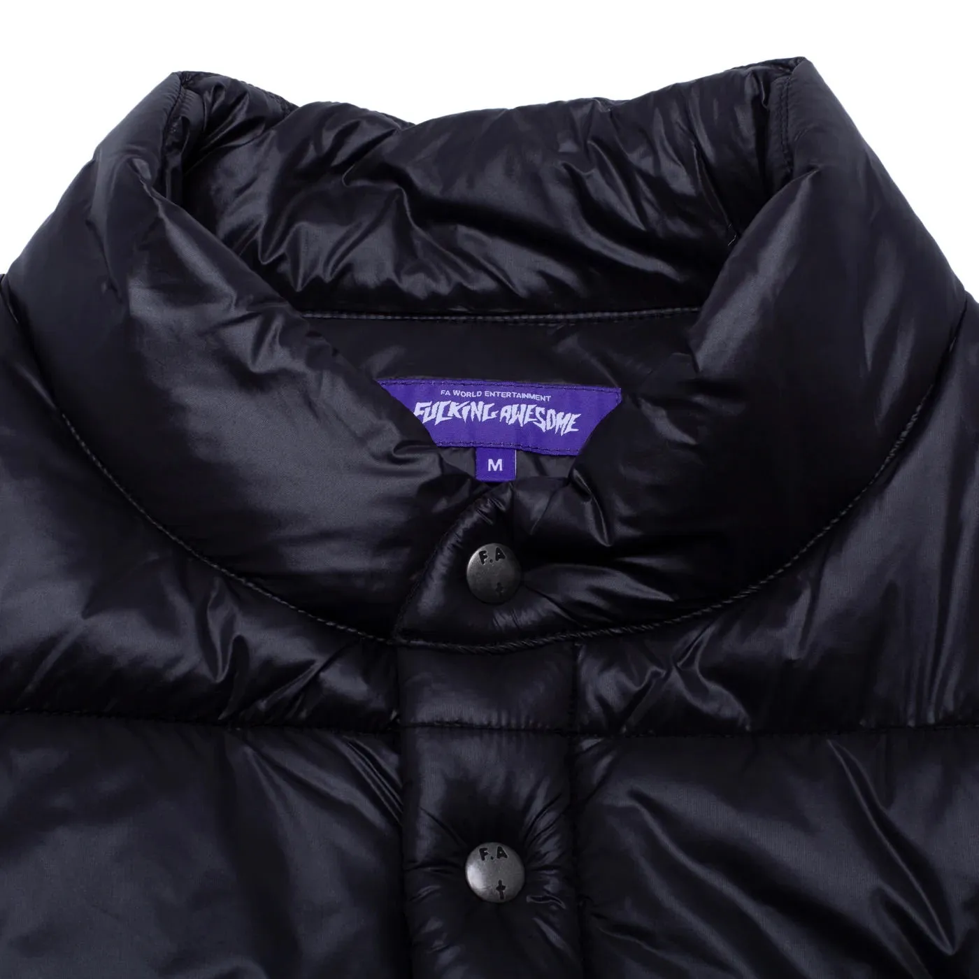 Fucking Awesome Dill Pufffer Jacket // Black