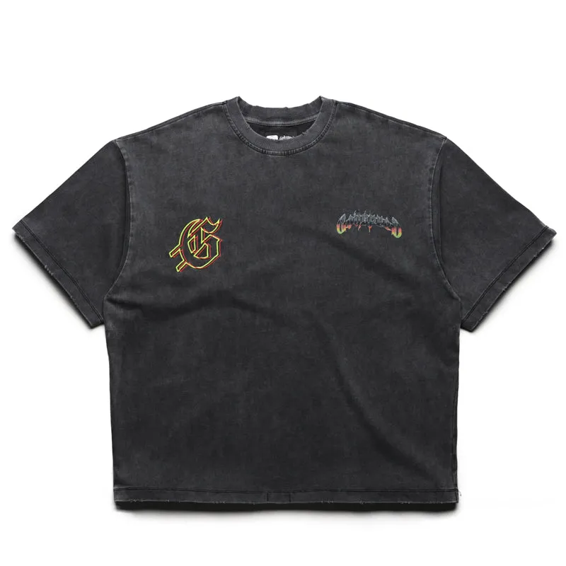 Godspeed Biker Nation Tee - Grey Wash