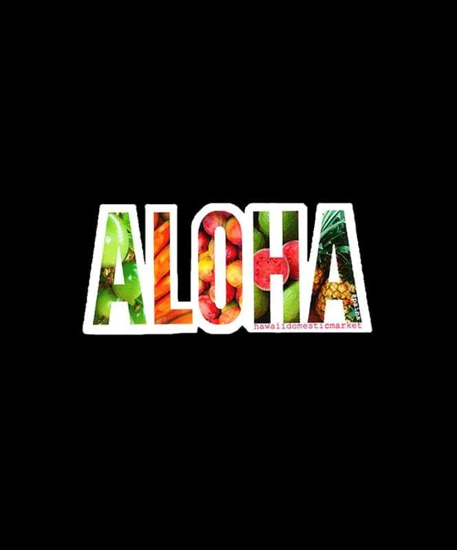 Hawaii Domestic Market - 6 HDM Aloha V2 Sticker