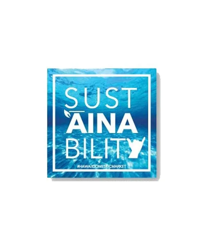 Hawaii Domestic Market - HDM Sust'ainability Sticker