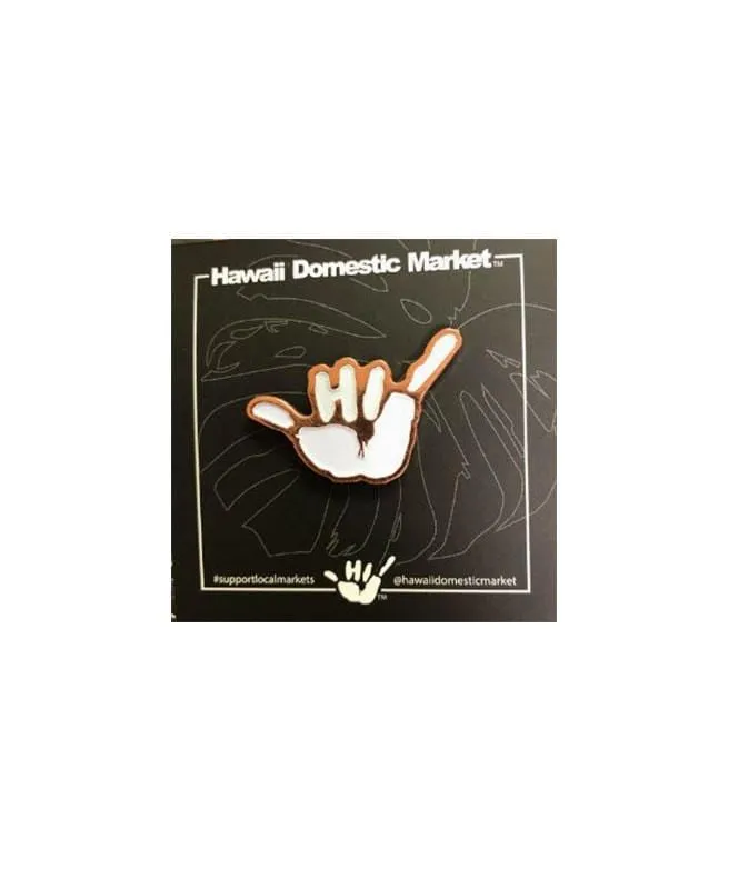 Hawaii Domestic Market Pin - HDM Shaka