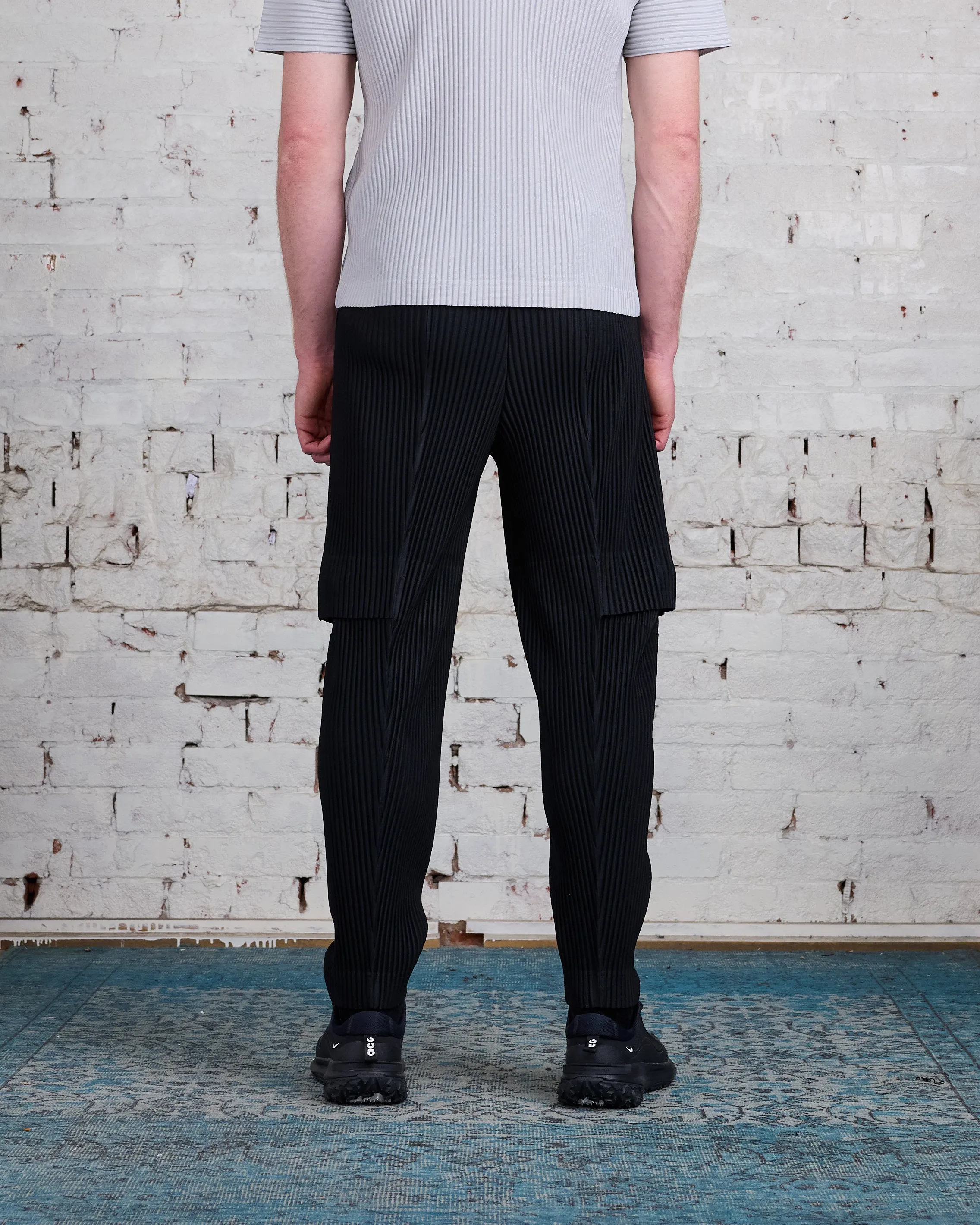 HOMME PLISS ISSEY MIYAKE Pleats June Cargo Pant Black