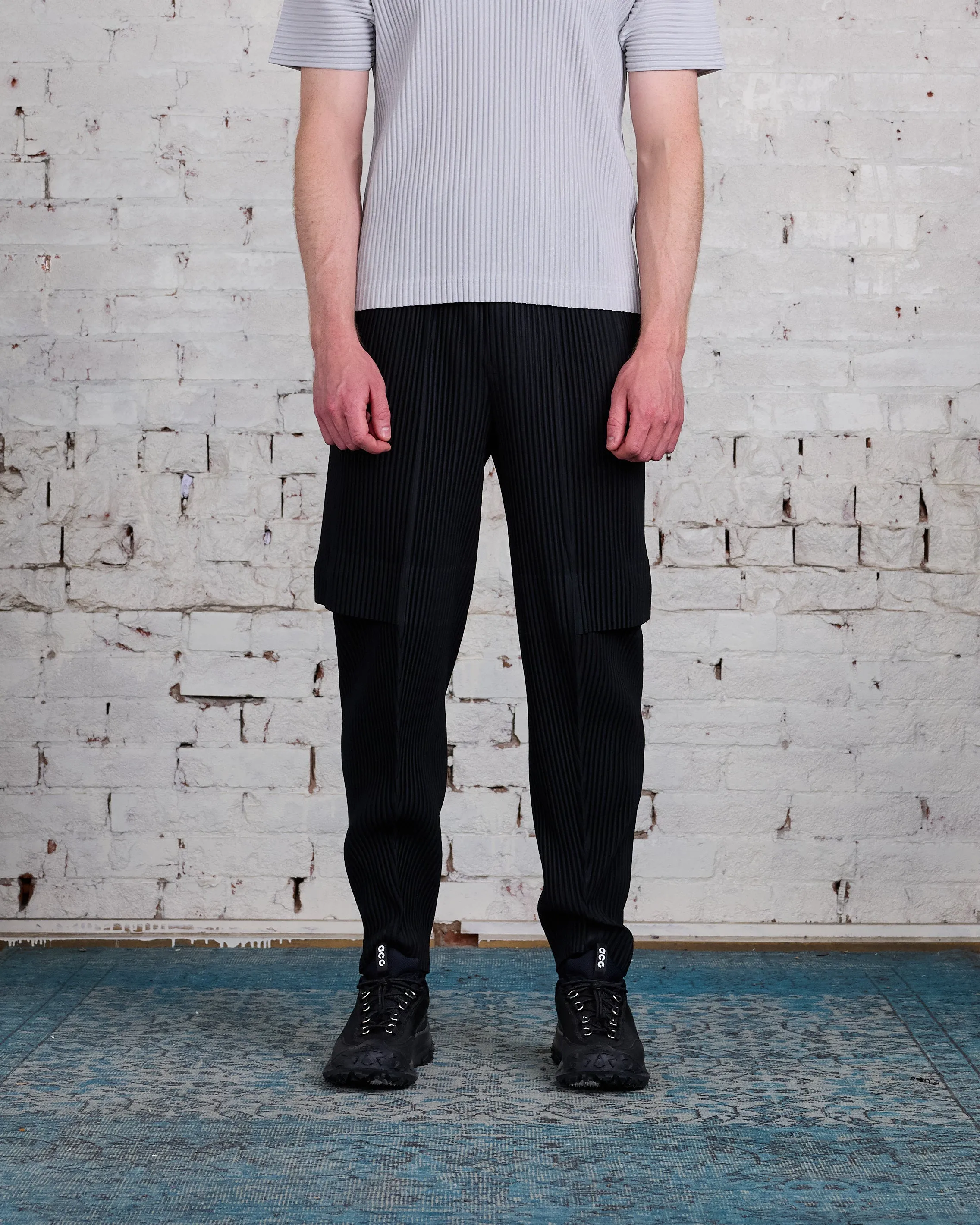 HOMME PLISS ISSEY MIYAKE Pleats June Cargo Pant Black