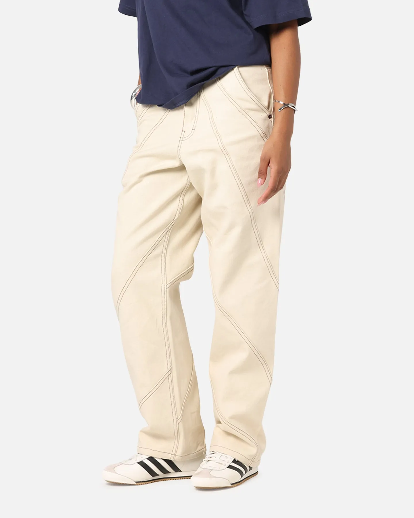 Honor The Gift Racing Panel Pants Bone