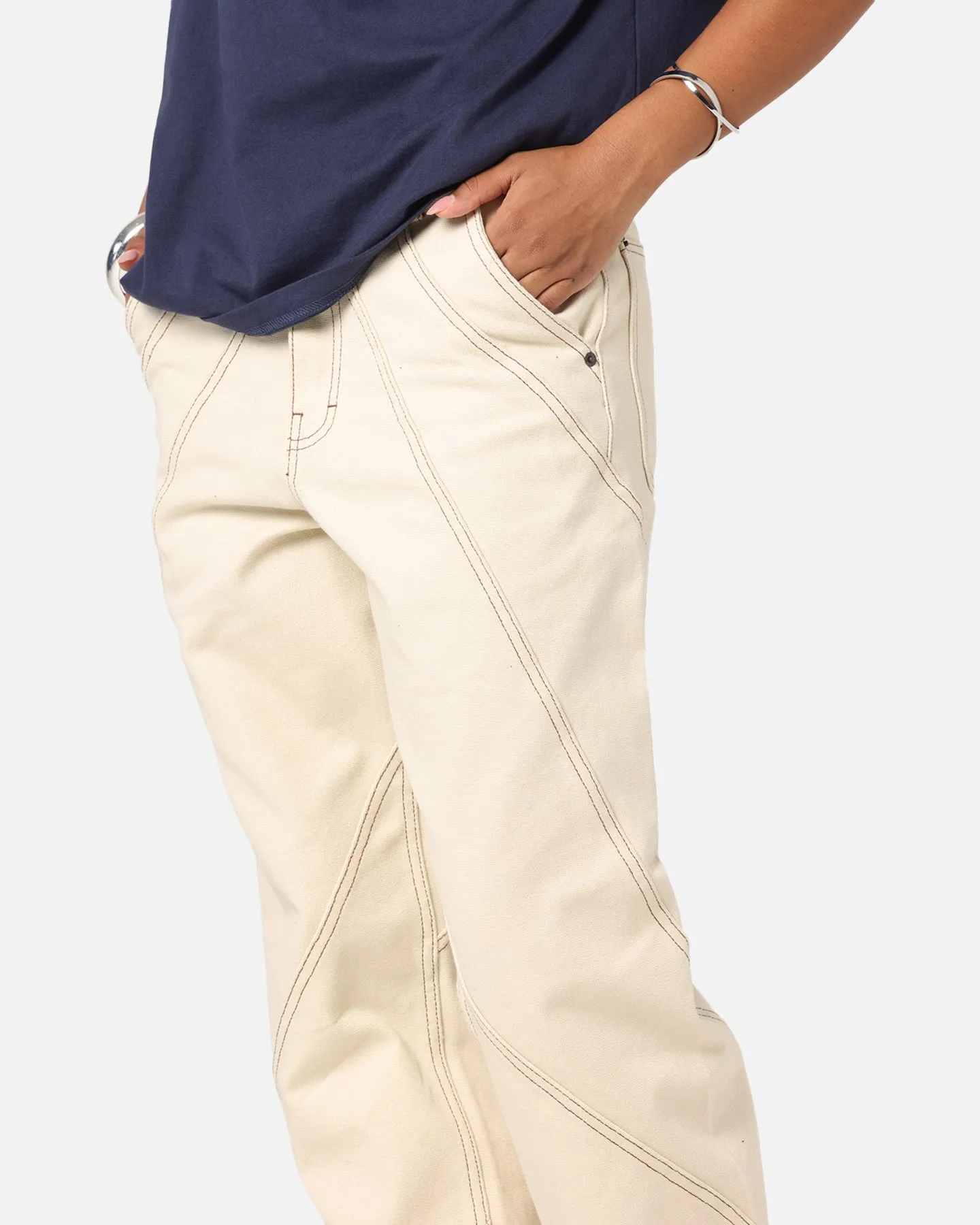 Honor The Gift Racing Panel Pants Bone