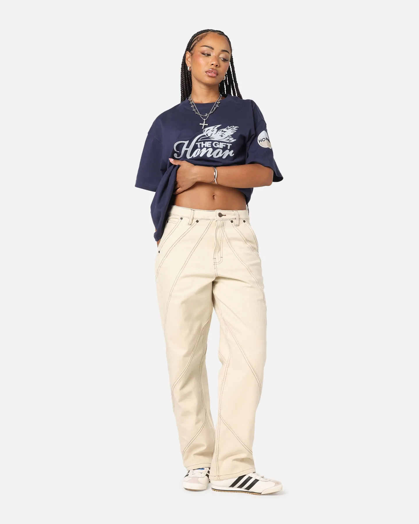 Honor The Gift Racing Panel Pants Bone