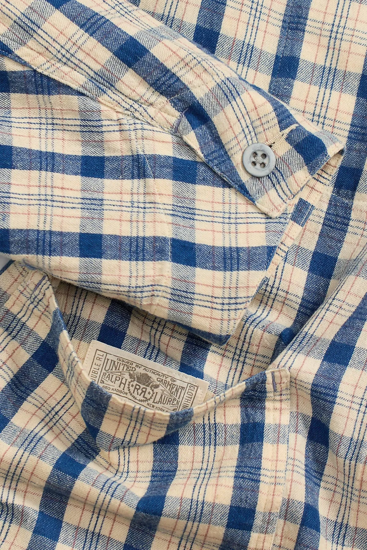 Indigo Plaid Twill Engineer Jacket - Indigo Plaid Multi