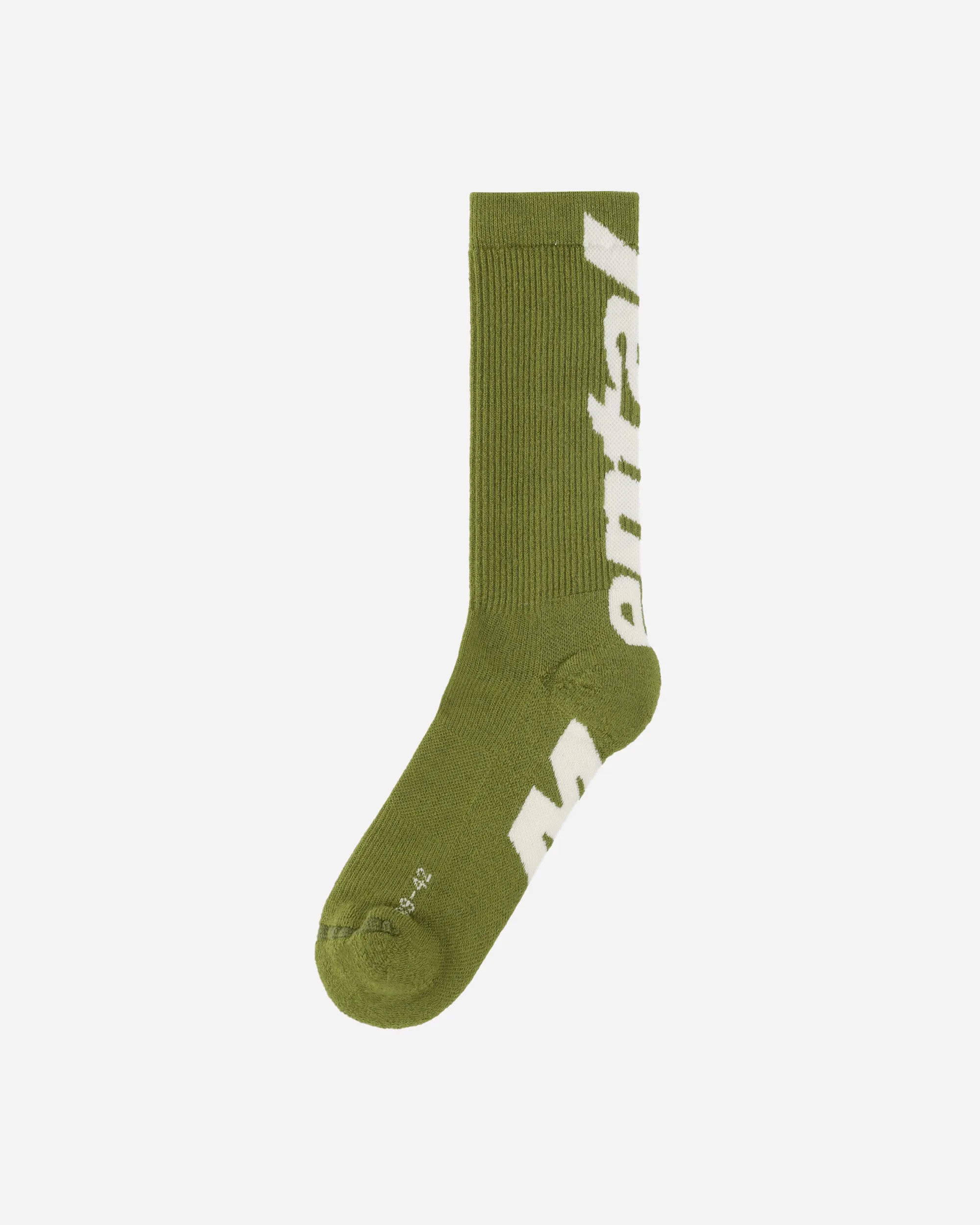 Inner Logo Socks Green / Off White