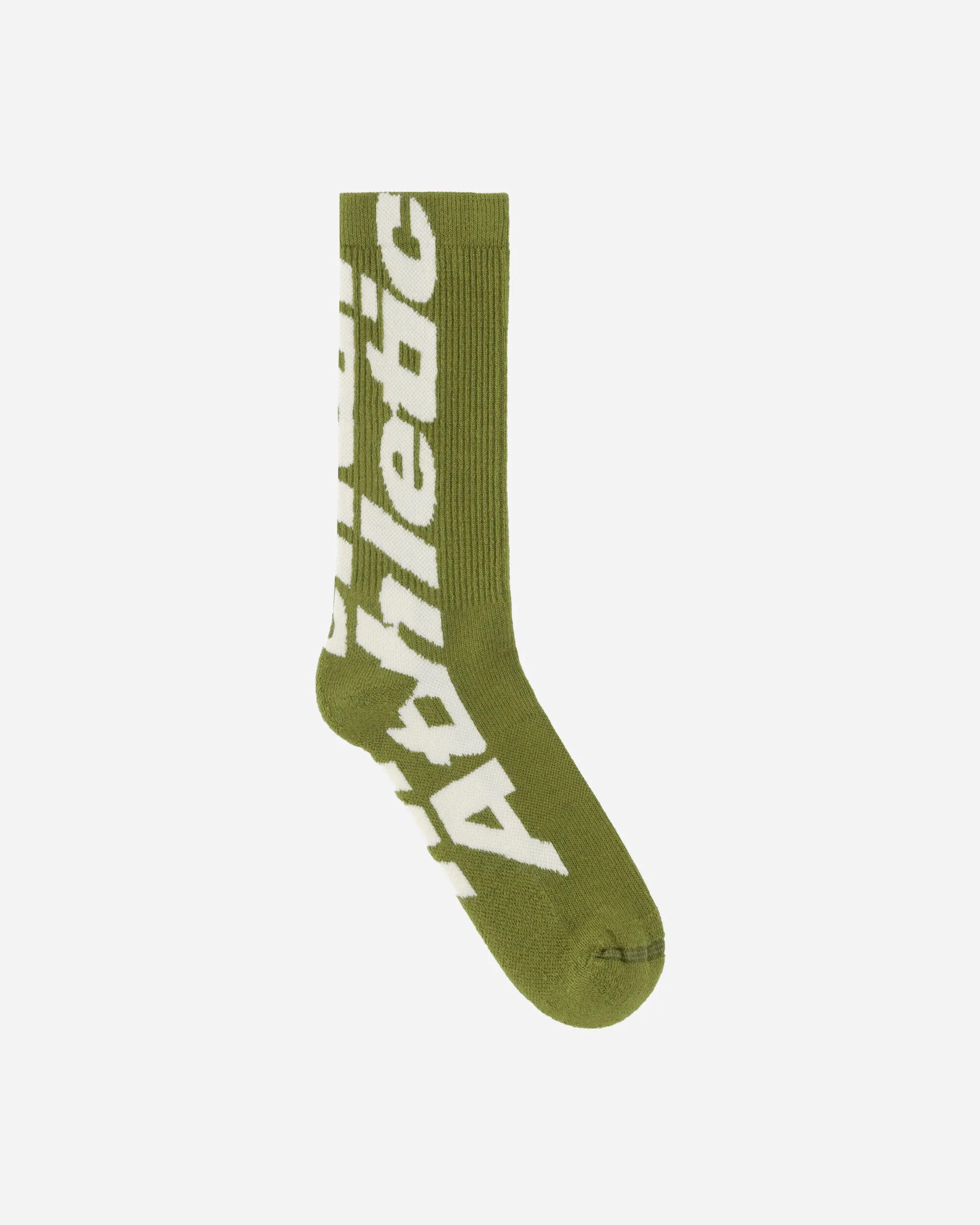 Inner Logo Socks Green / Off White