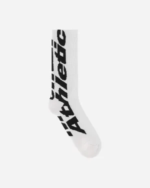 Inner Logo Socks White / Dark Blue