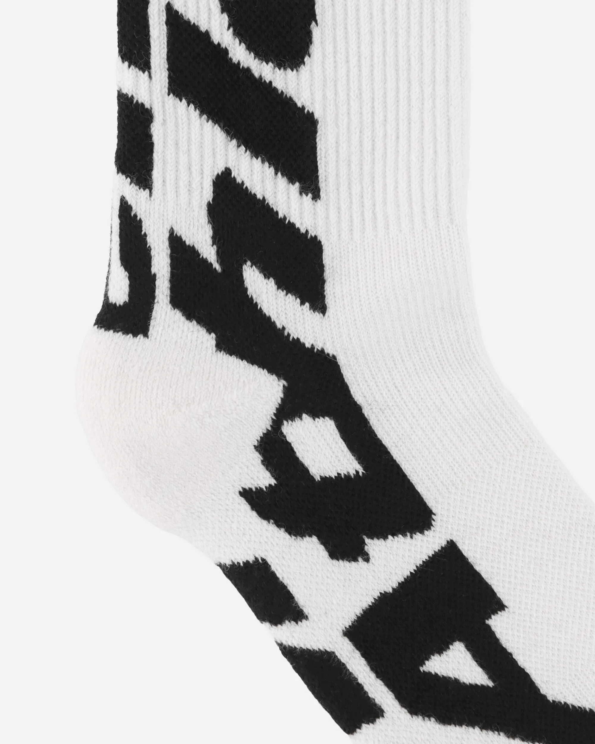Inner Logo Socks White / Dark Blue