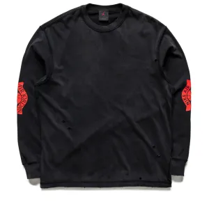 Jordan Rare Air L/S Tee - Black/Chile Red