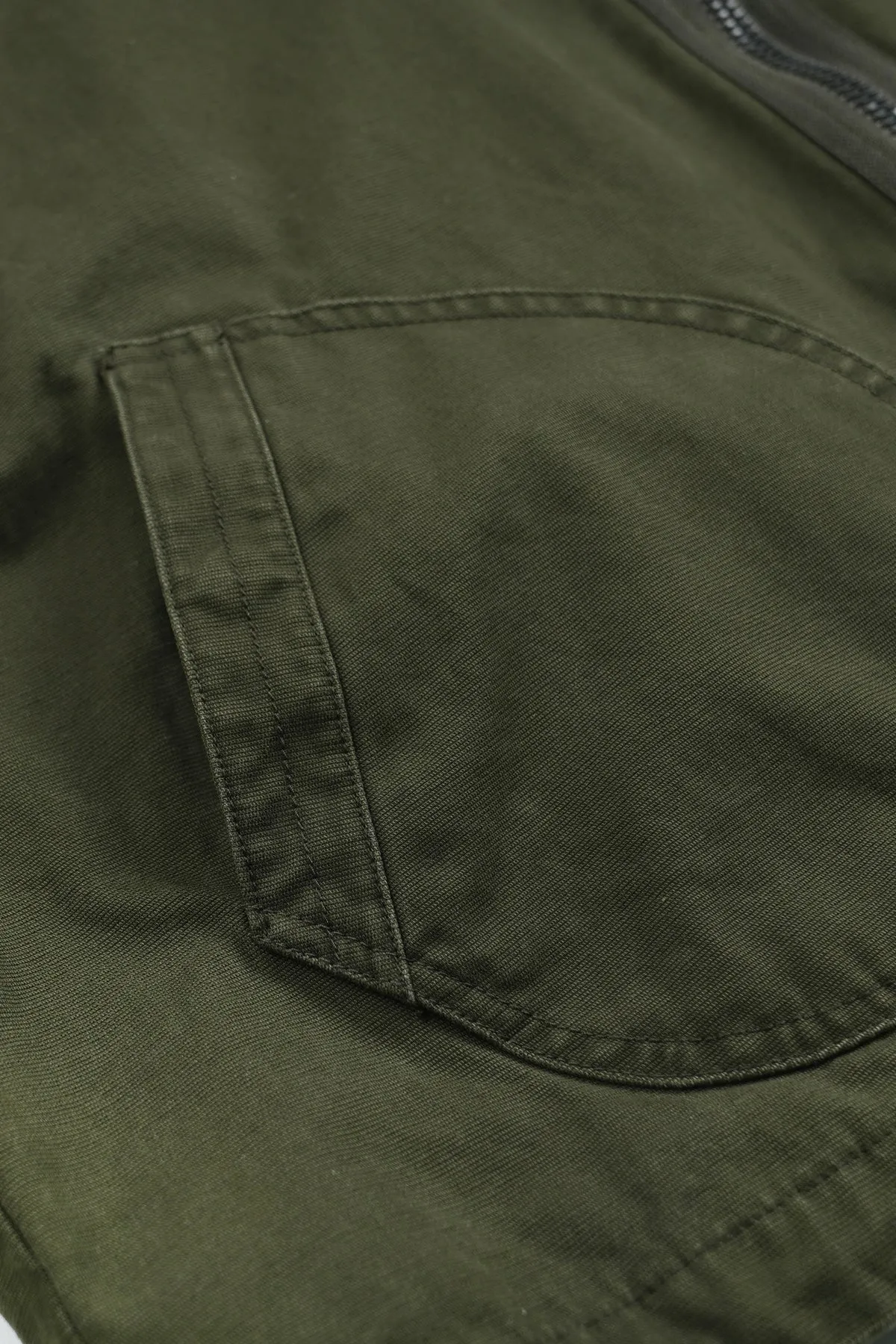 Jungle Cloth Deck Hooded Parka - Olive