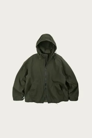 Jungle Cloth Deck Hooded Parka - Olive