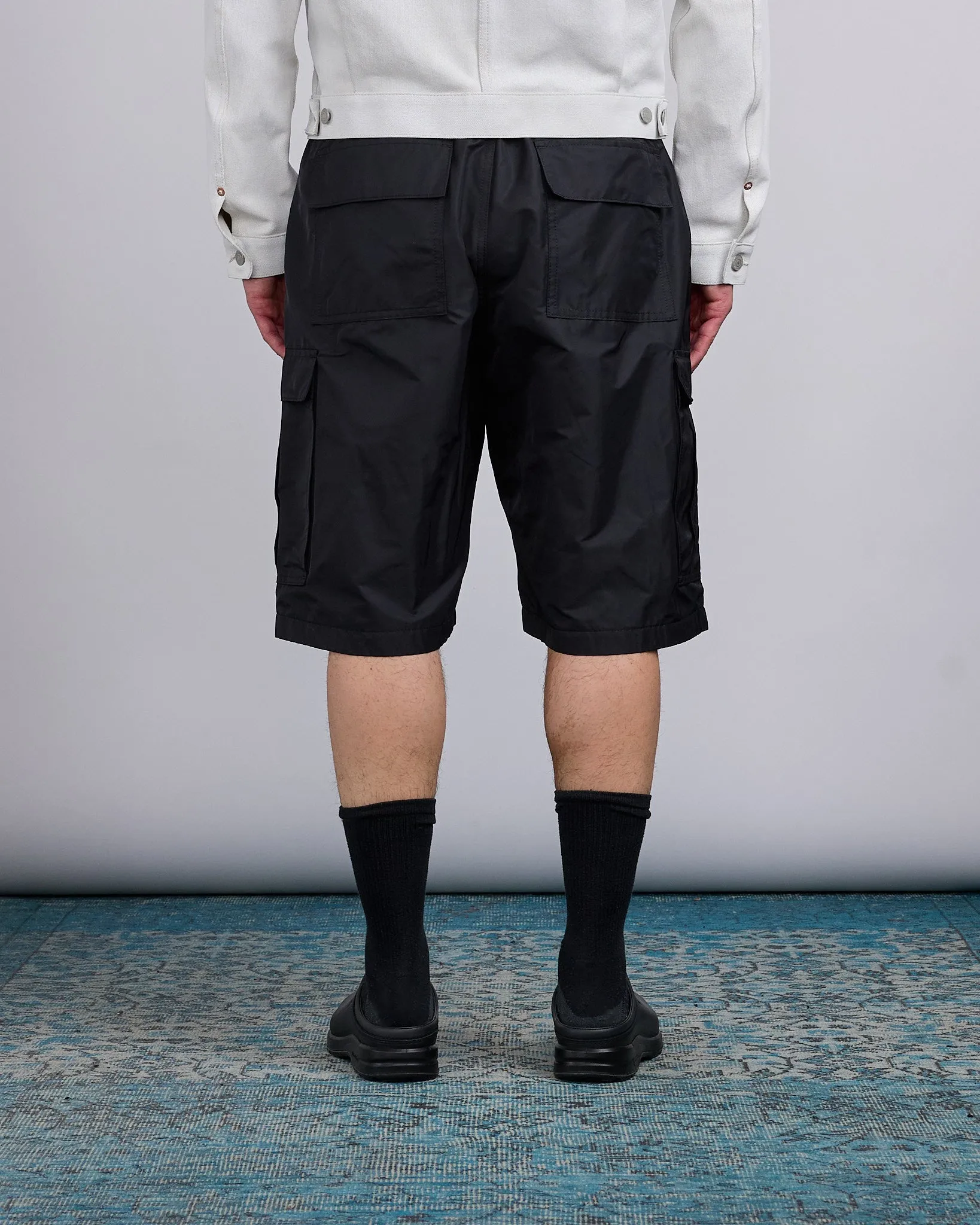 Junya Watanabe MAN Twill x Oxford Cargo Short Black