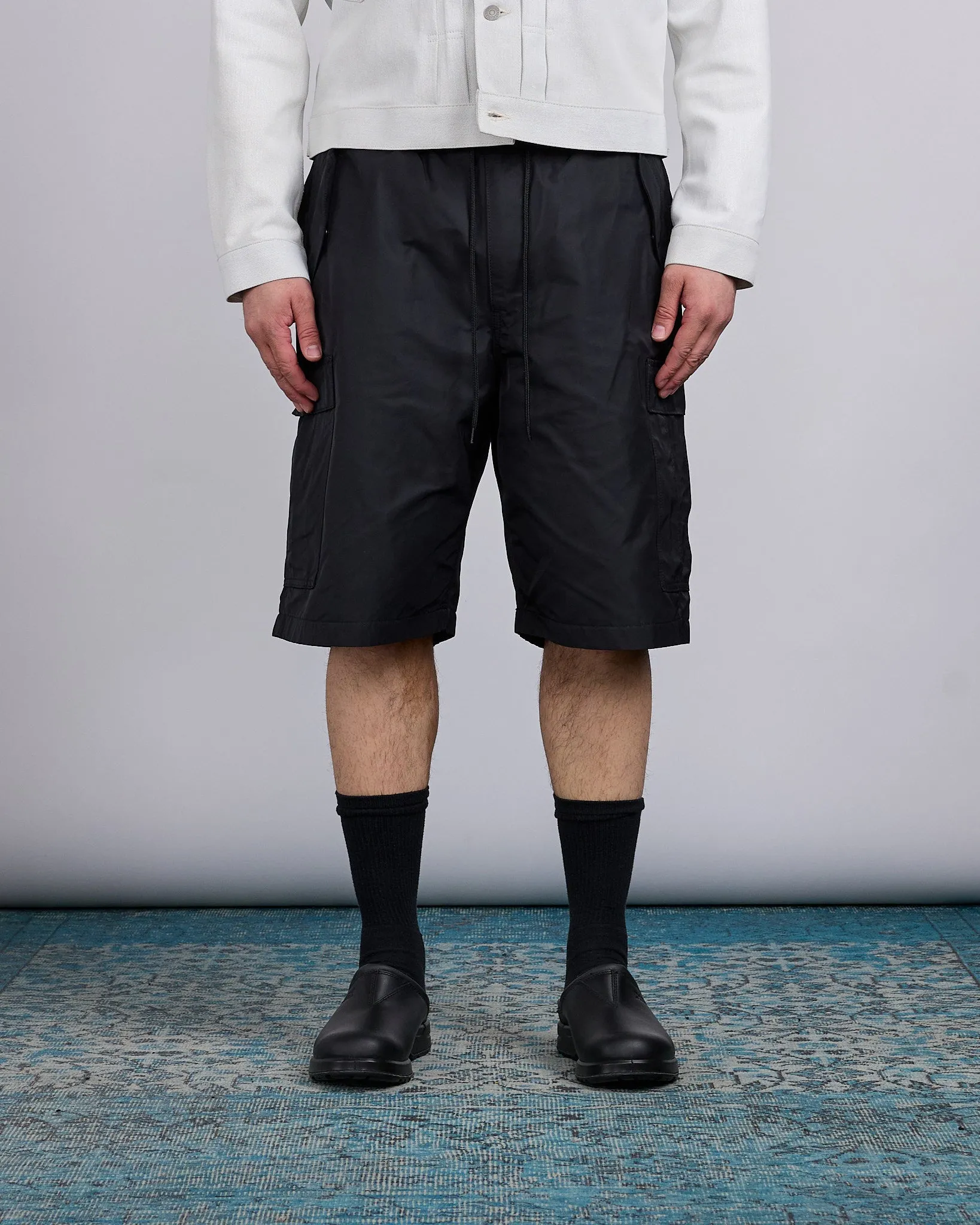 Junya Watanabe MAN Twill x Oxford Cargo Short Black