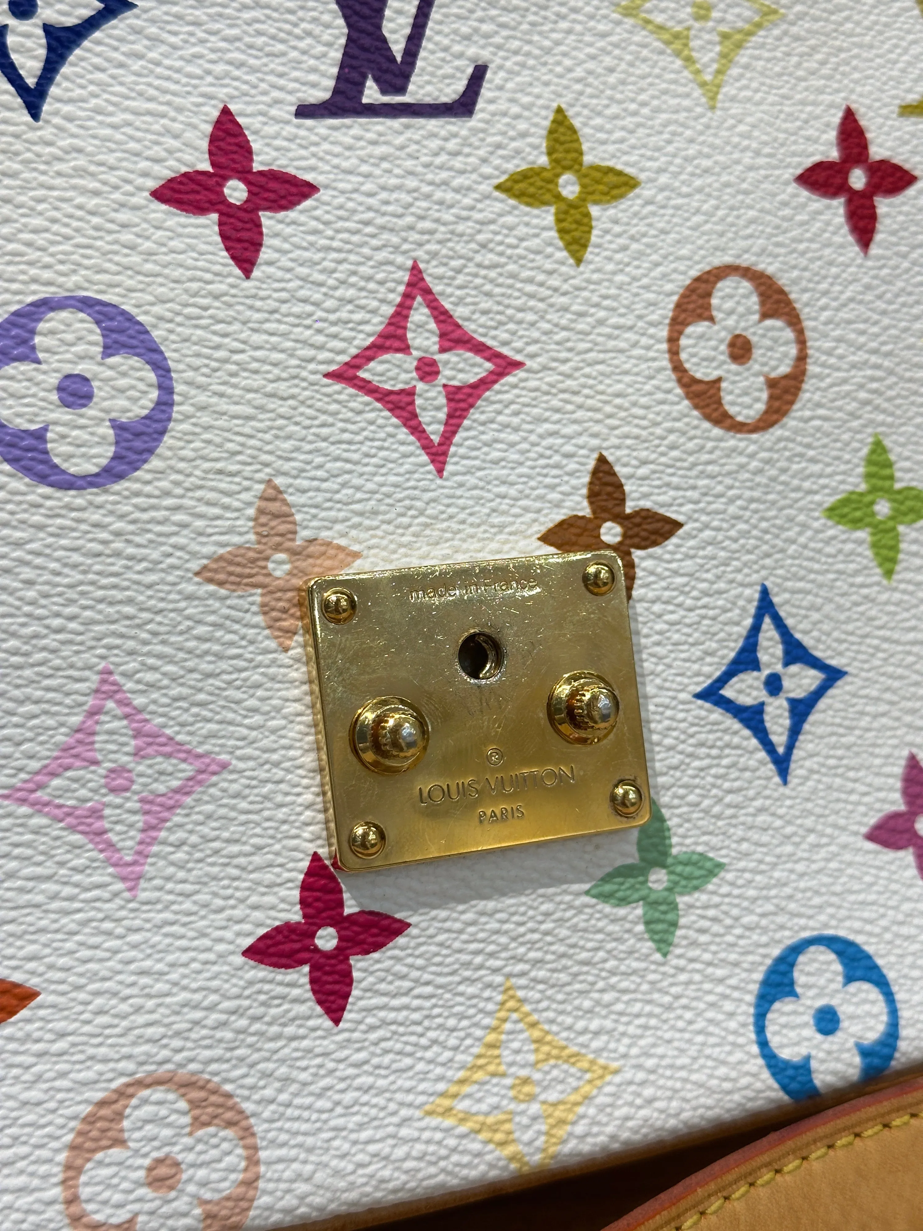 Louis Vuitton SologneMonogram Multicolore White (Pre-Loved)