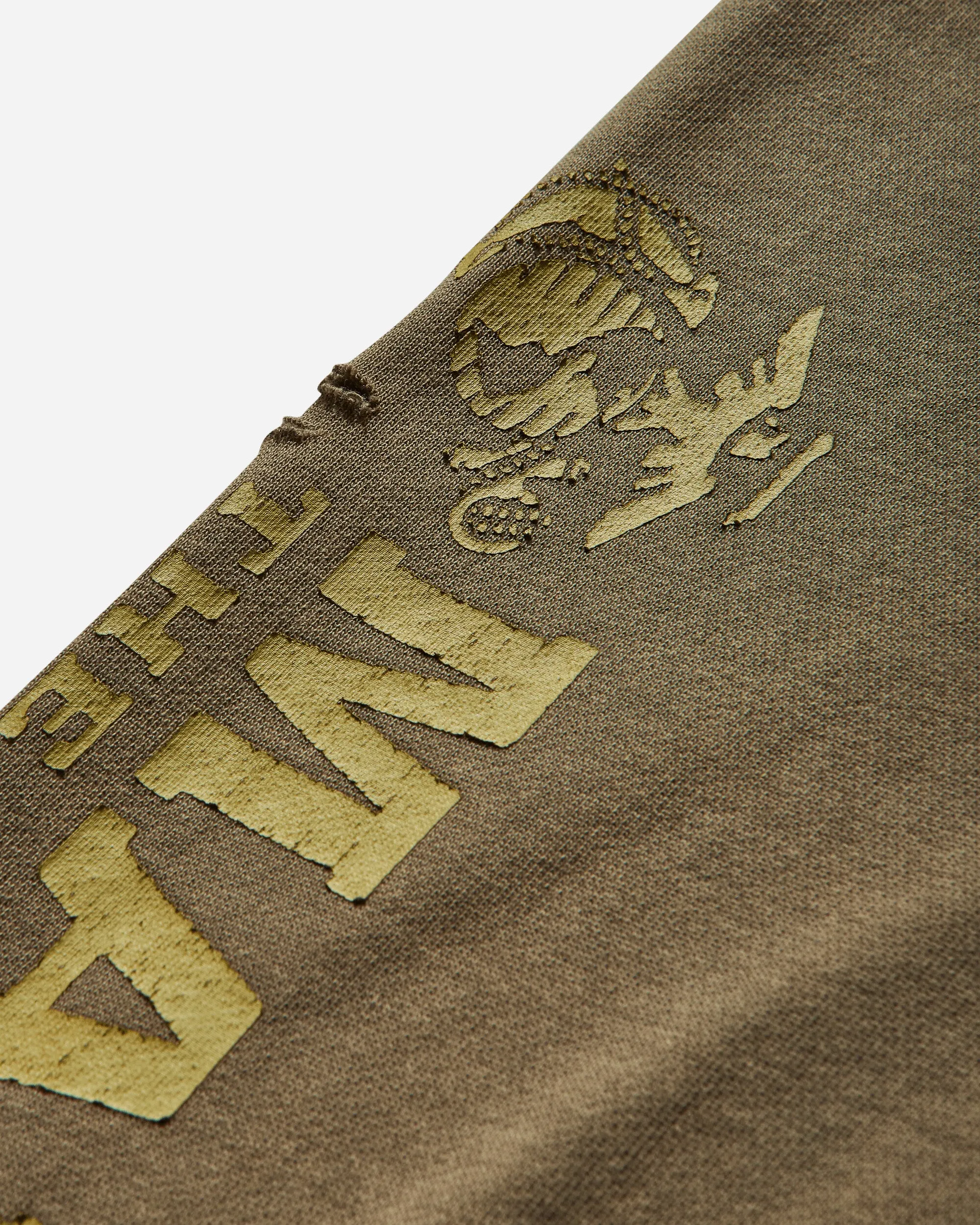 Men's Reconstructed Folded Zip Hoodie Khaki