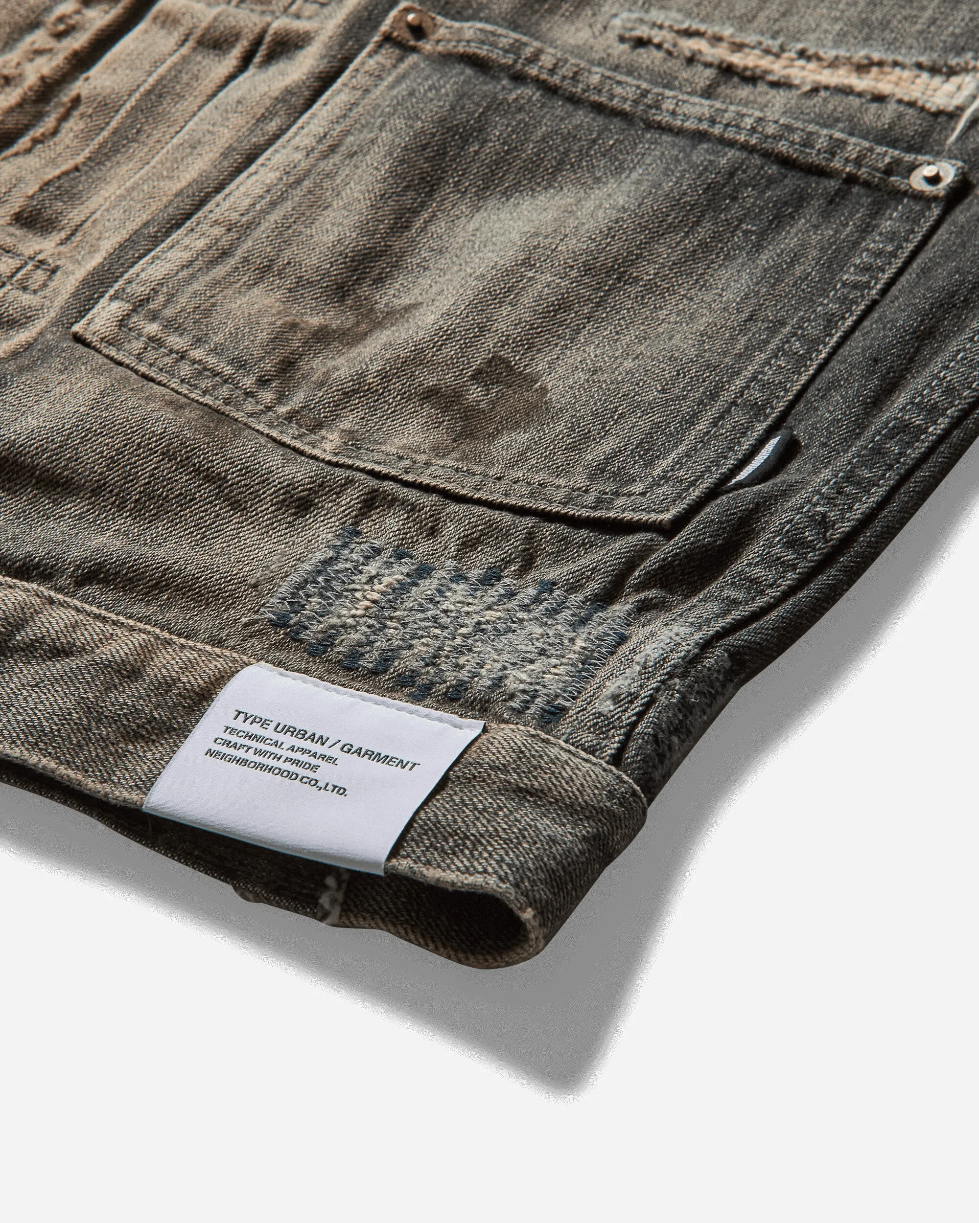 Men's Savage Denim Type-1 Jacket Mod Black