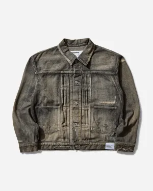Men's Savage Denim Type-1 Jacket Mod Black