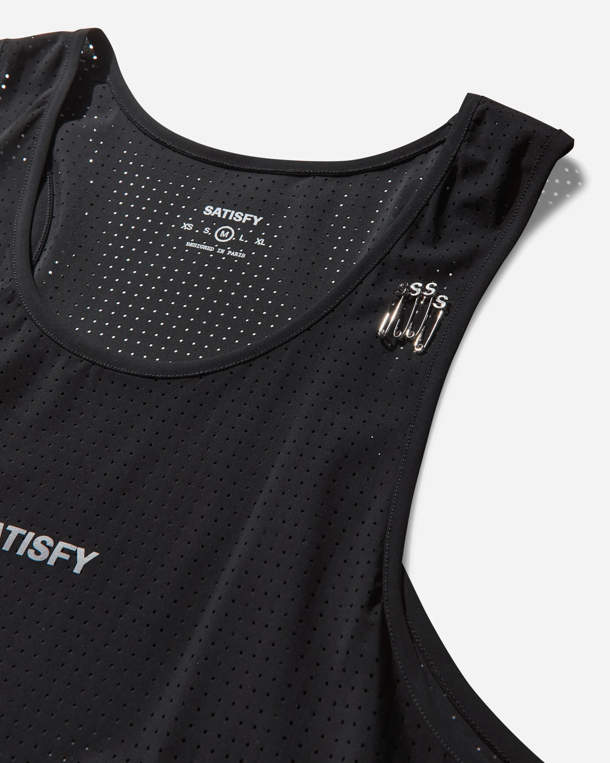 Men's Space-O Singlet Black