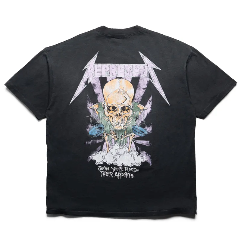 Metallica x Represent Justice Tee - Stained Black