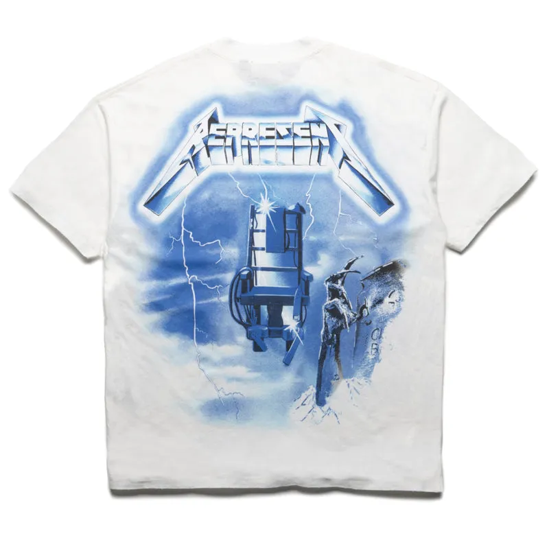 Metallica x Represent Ride The Lightning Tee - Flat White