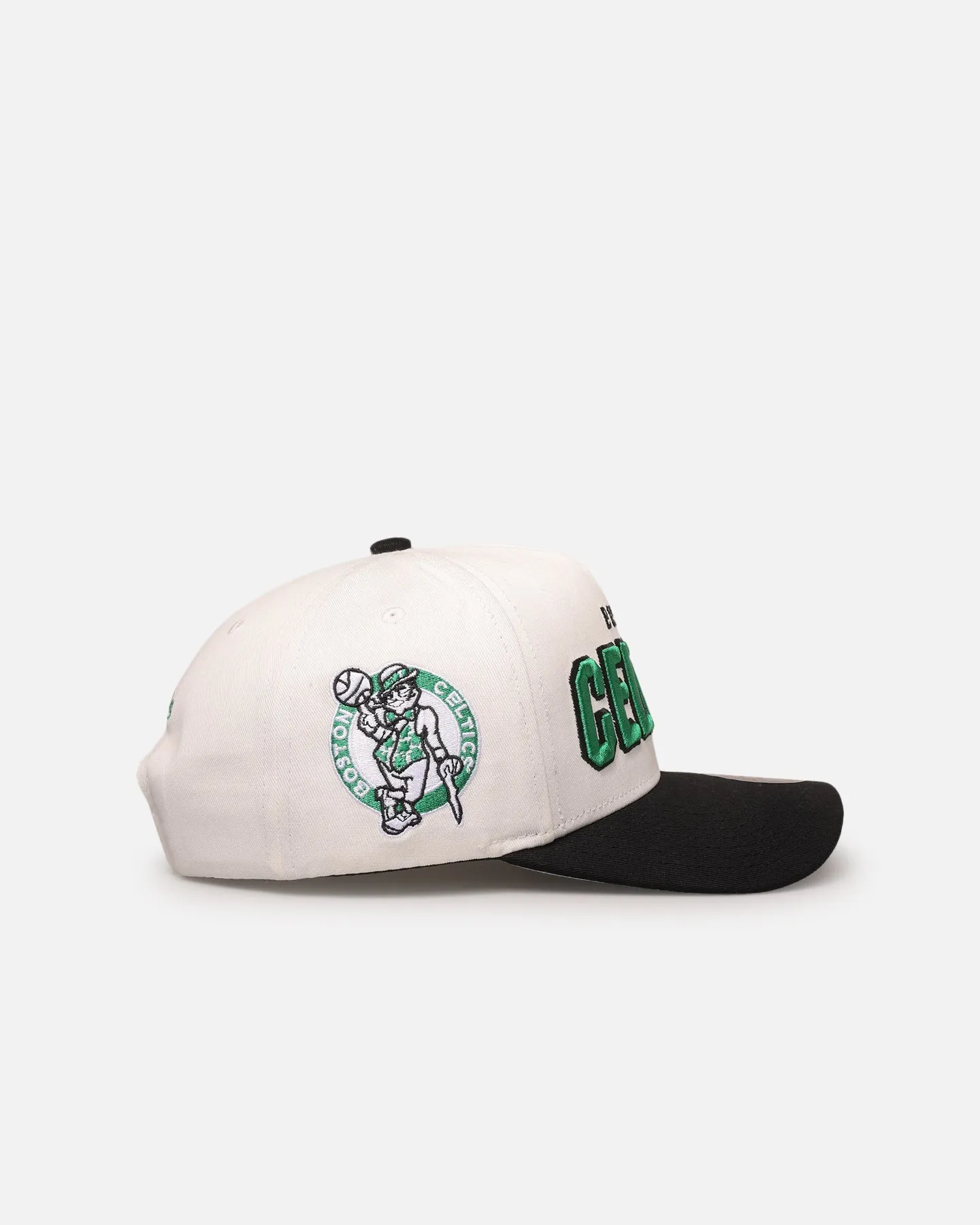 Mitchell & Ness Boston Celtics 'Draft Day' Pro Pinch Snapback White/Black