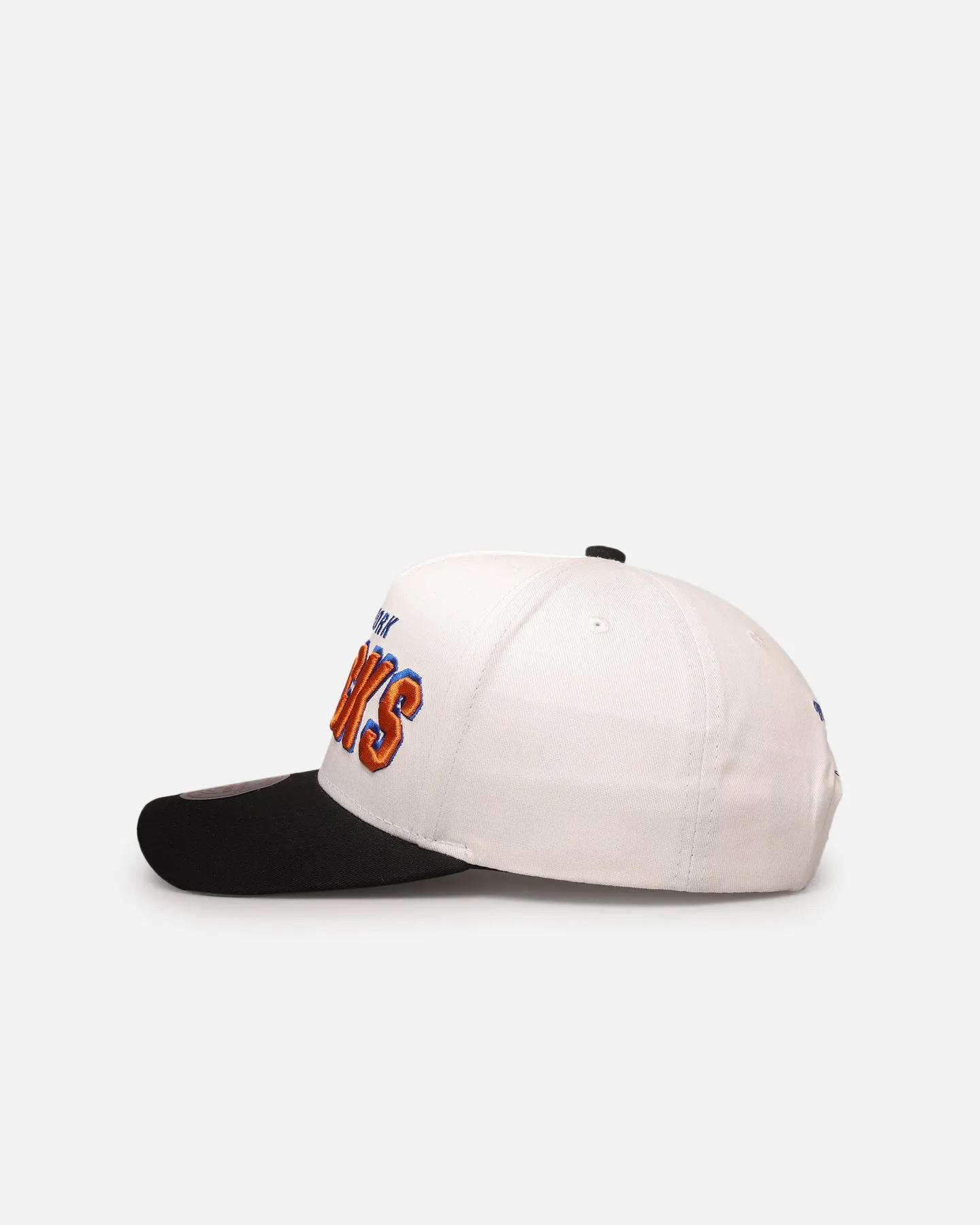 Mitchell & Ness New York Knicks 'Draft Day' Pro Pinch Snapback White/Black