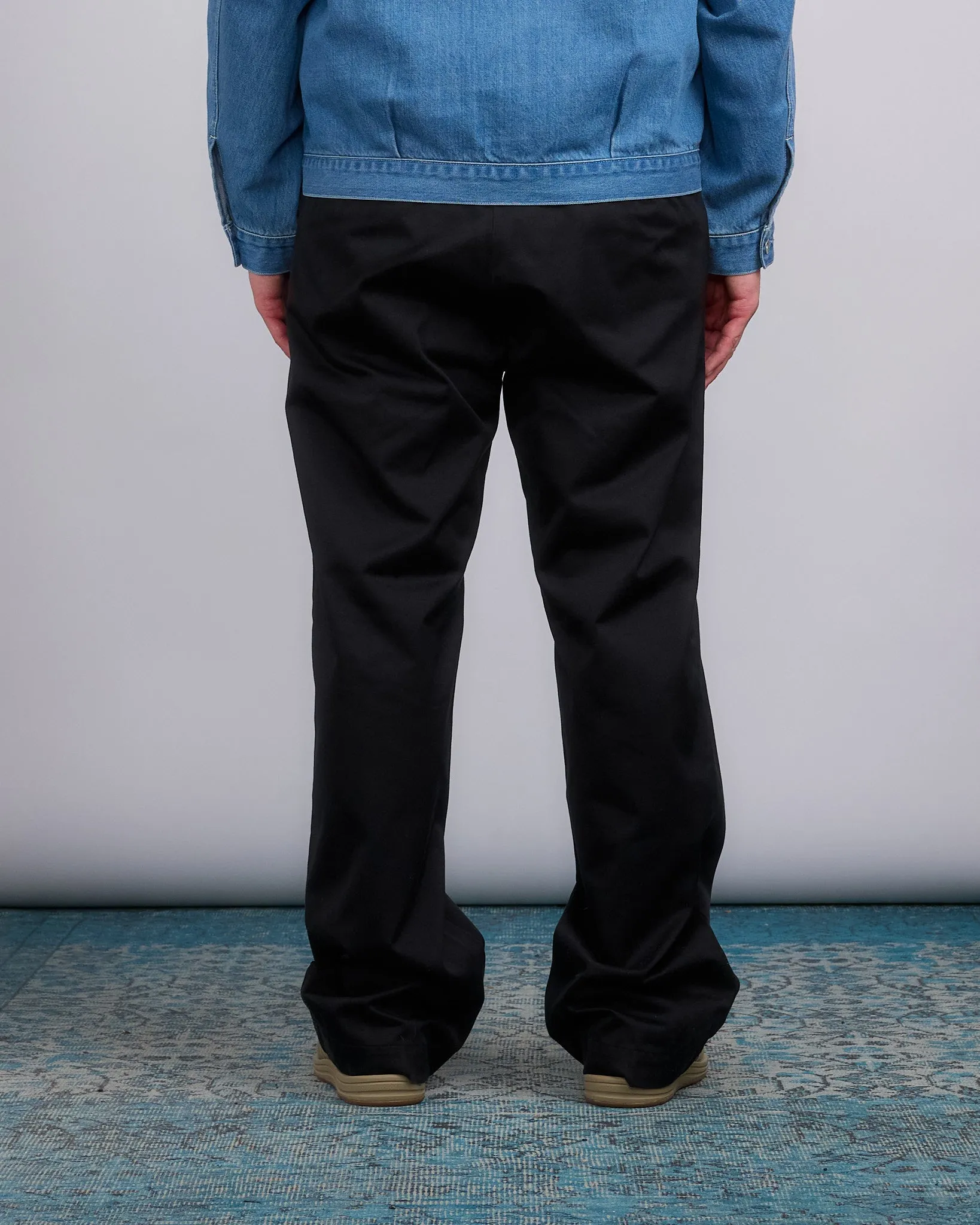 nanamica Wide Straight CCY Chino Pant Black