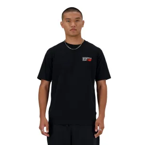 New Balance Men Athletics Premium Logo T-Shirt Black MT41908-BK