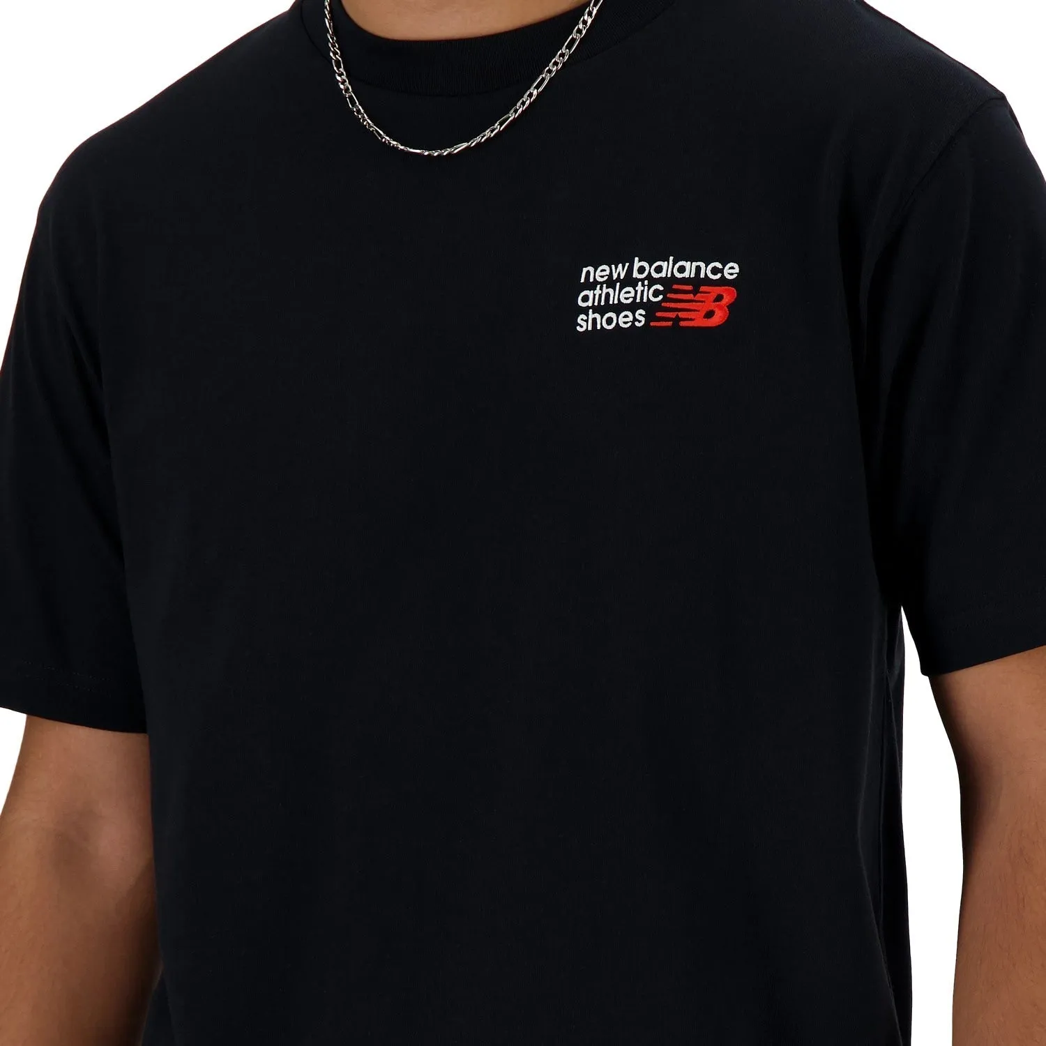 New Balance Men Athletics Premium Logo T-Shirt Black MT41908-BK