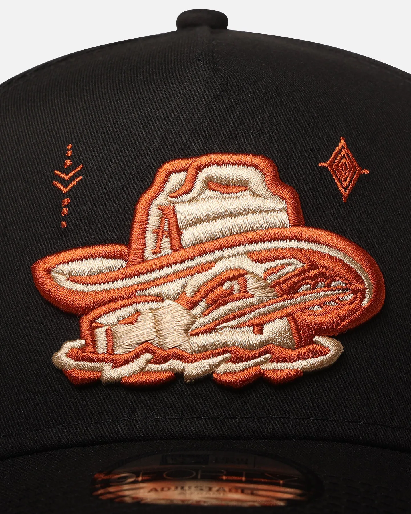 New Era Amarillo Sod Poodles 'Sunset Trails 2.0' 9FORTY A-Frame Snapback Black