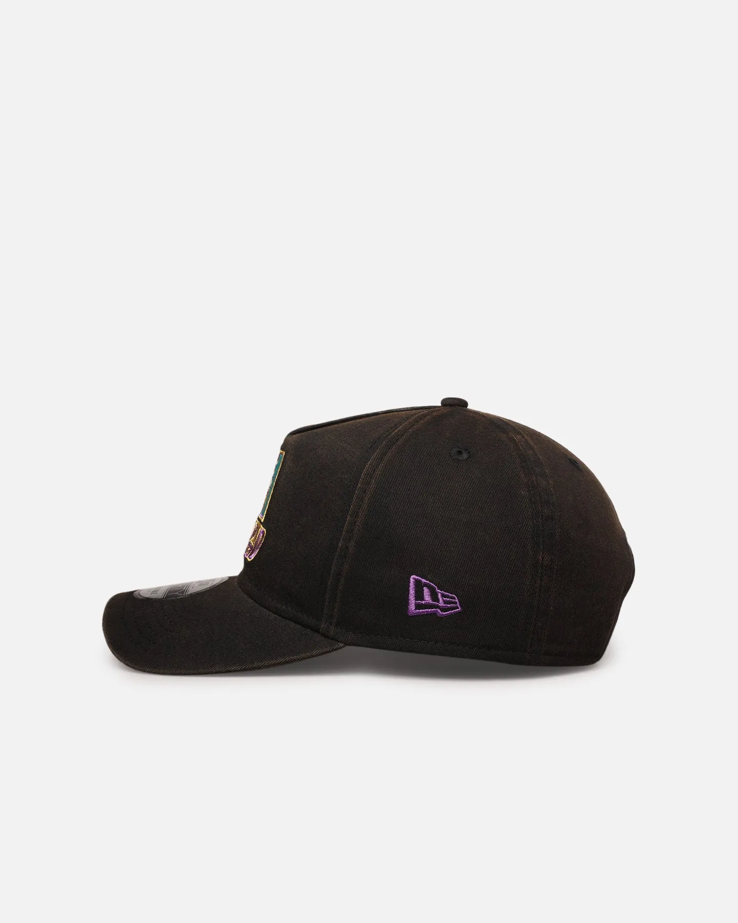 New Era Arizona Diamondbacks 'Sunbleached' 9FORTY A-Frame Snapback Washed Black