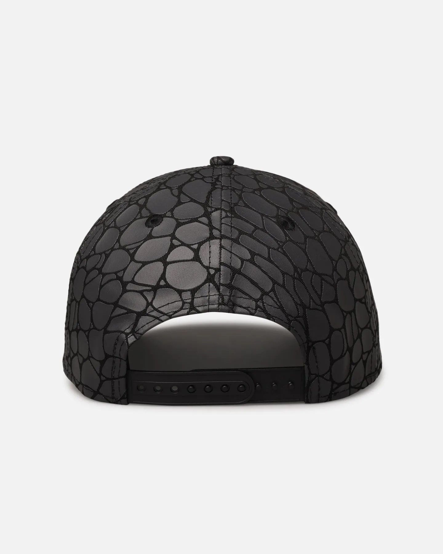 New Era Atlanta Braves 'Faux Croc' 9FORTY A-Frame Snapback Black