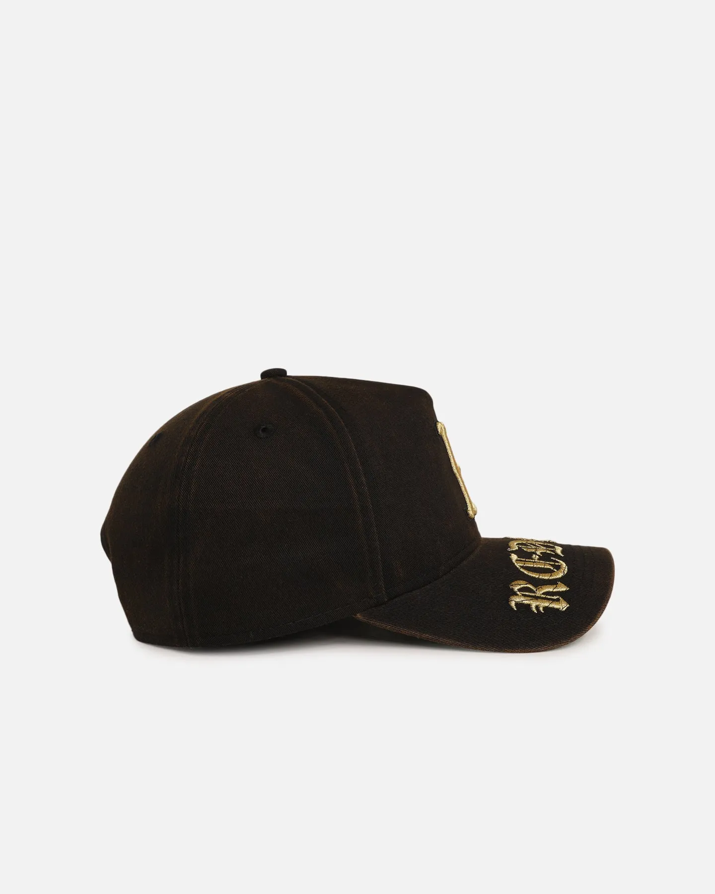 New Era Boston Red Sox 'Washed Gothic Visor' 9OFRTY A-Frame Snapback Black
