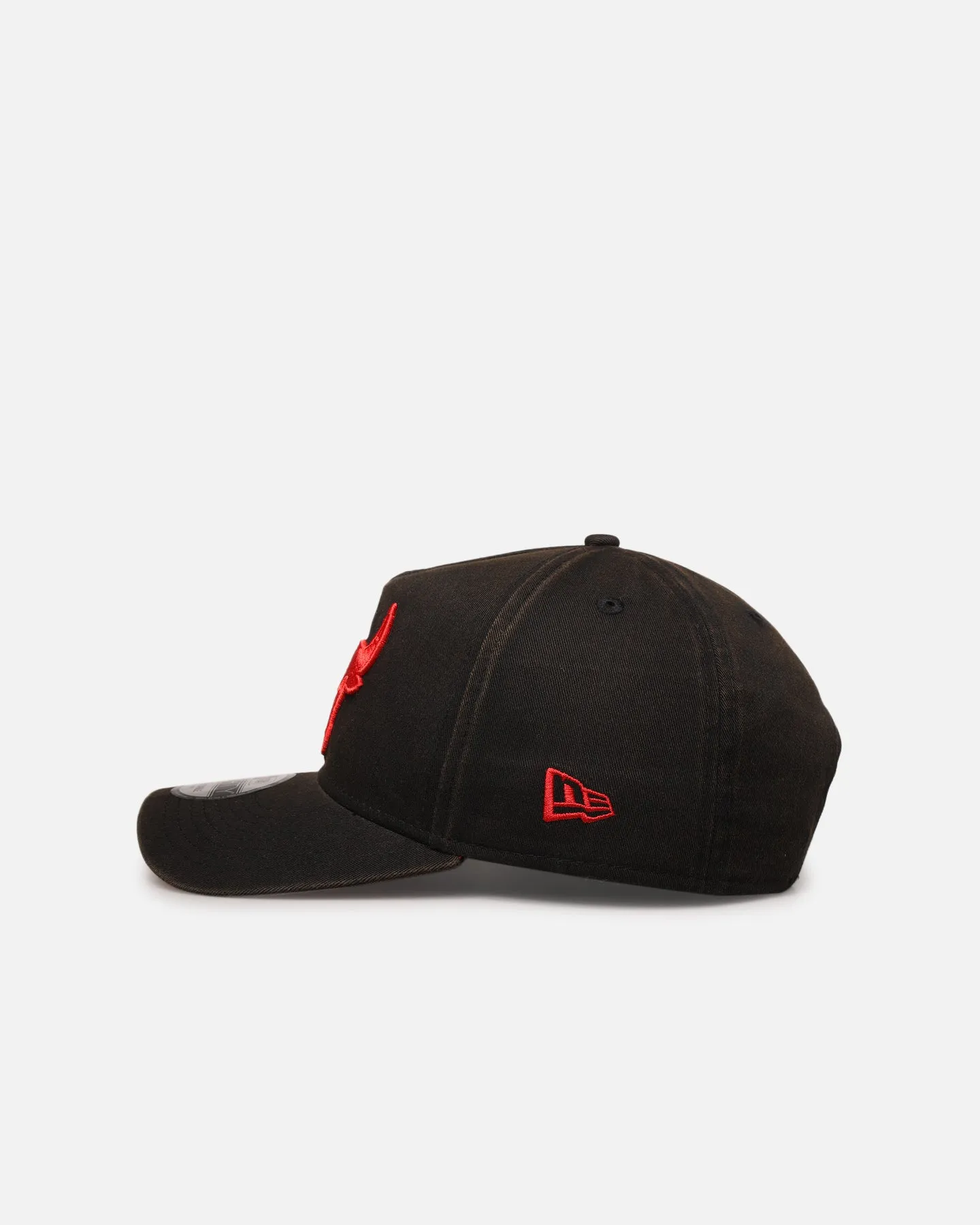 New Era Chicago Bulls 'Sunbleached' 9FORTY A-Frame Snapback Washed Black