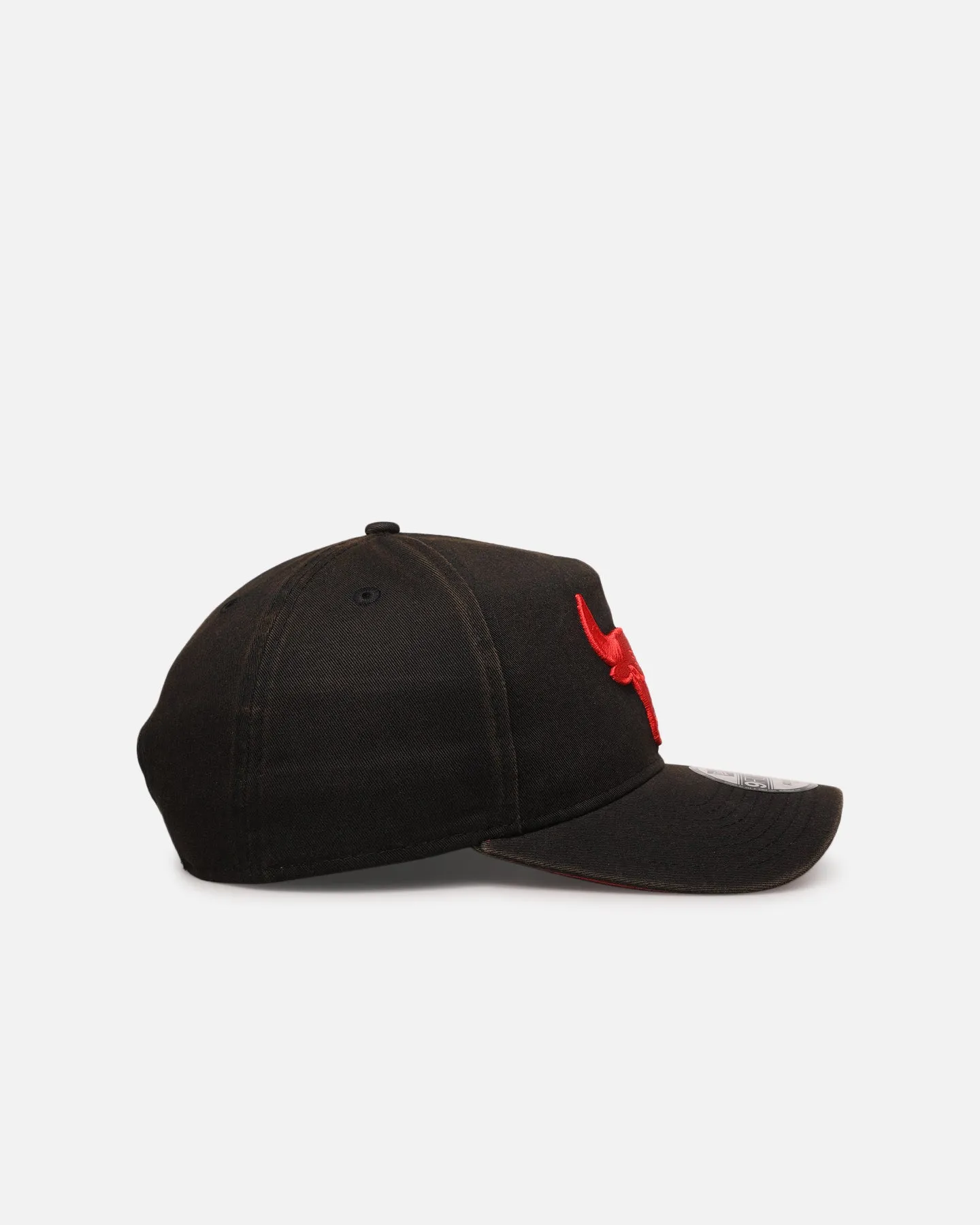 New Era Chicago Bulls 'Sunbleached' 9FORTY A-Frame Snapback Washed Black
